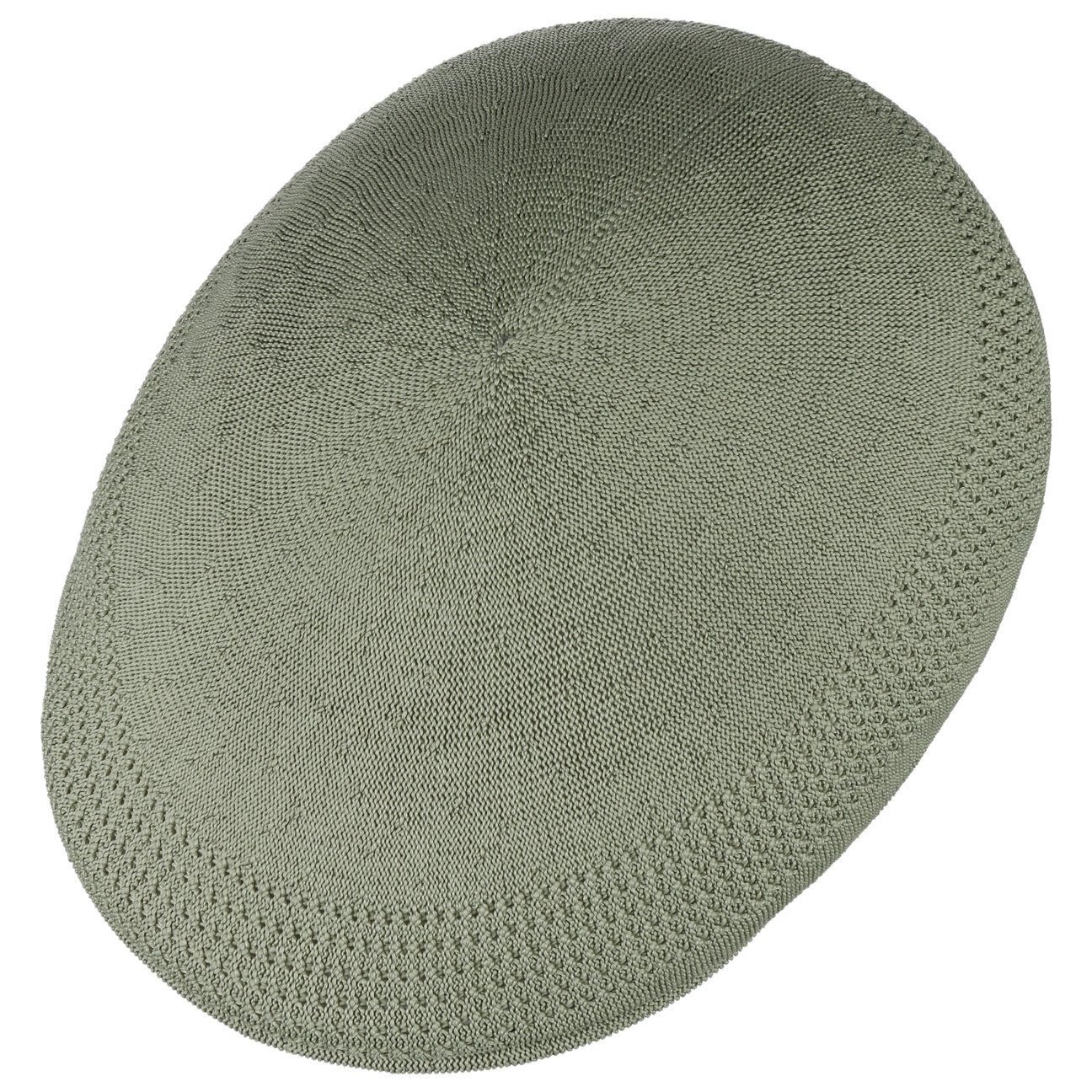 Kangol Flat Cap (1-St) Schirm mit helloliv Schirmmütze