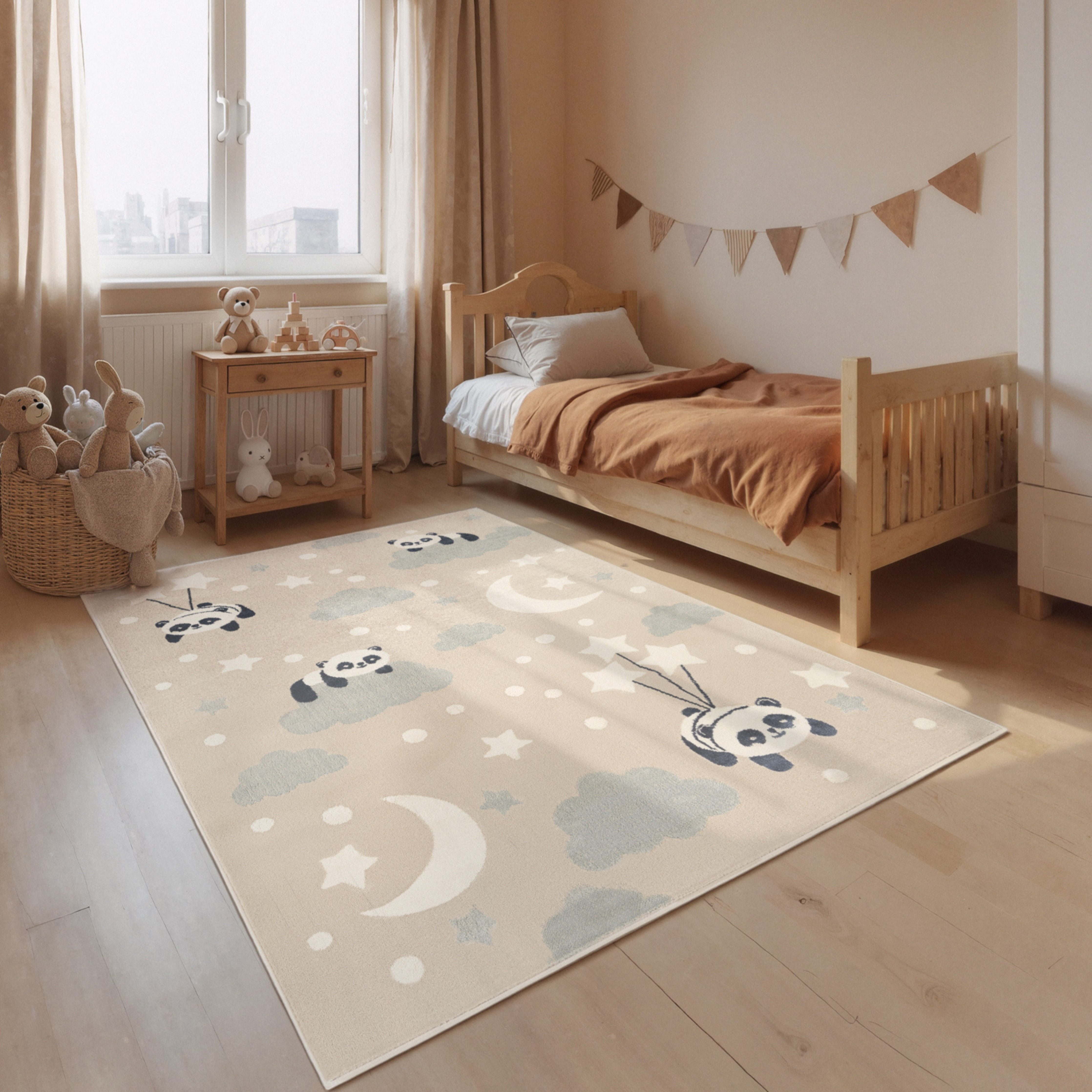 Kinderteppich Dreamy Panda
