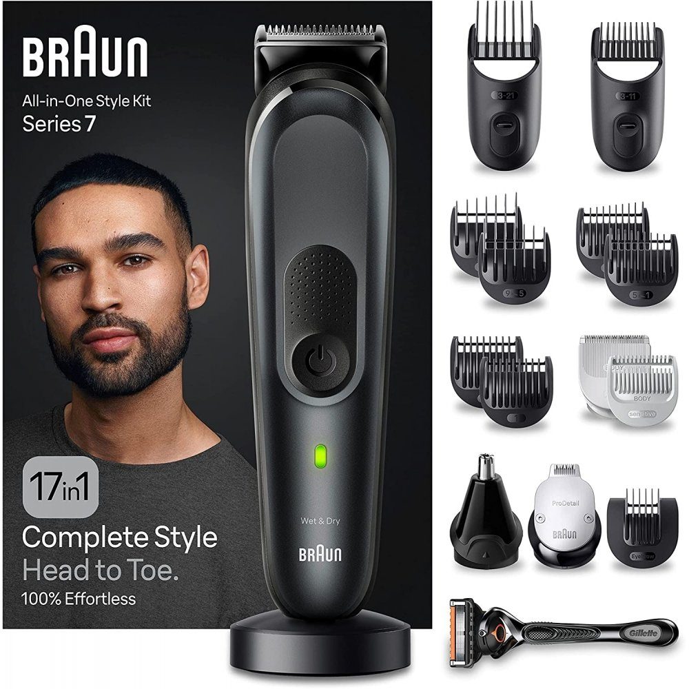 Braun Haarschneider MGK7491 All-in-One Style Kit - Haarschneider - schwarz