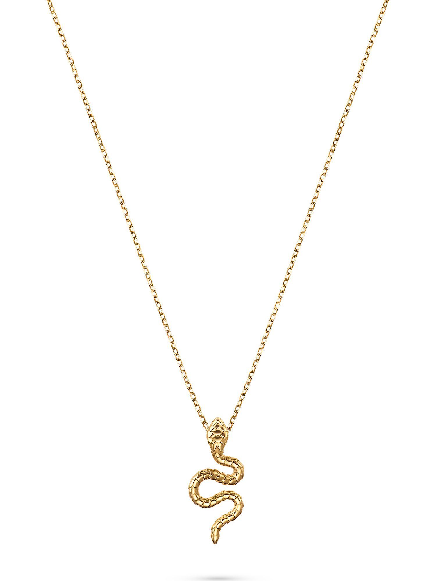 CHRIST Goldkette CHRIST Damen-Kette 375er Gelbgold Schlange günstig online kaufen