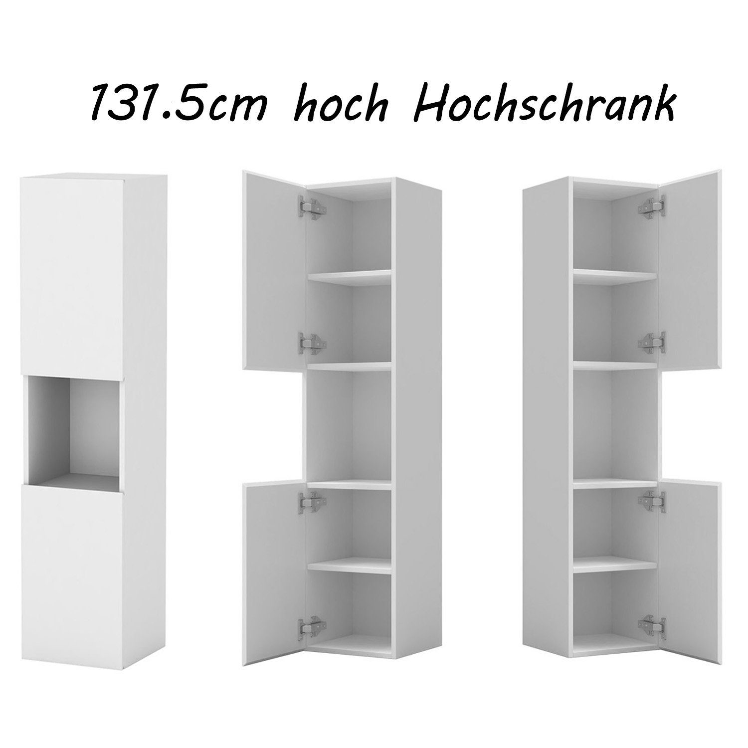duschspa Hochschrank 131.5 cm hoch – Bild 3 von 5
