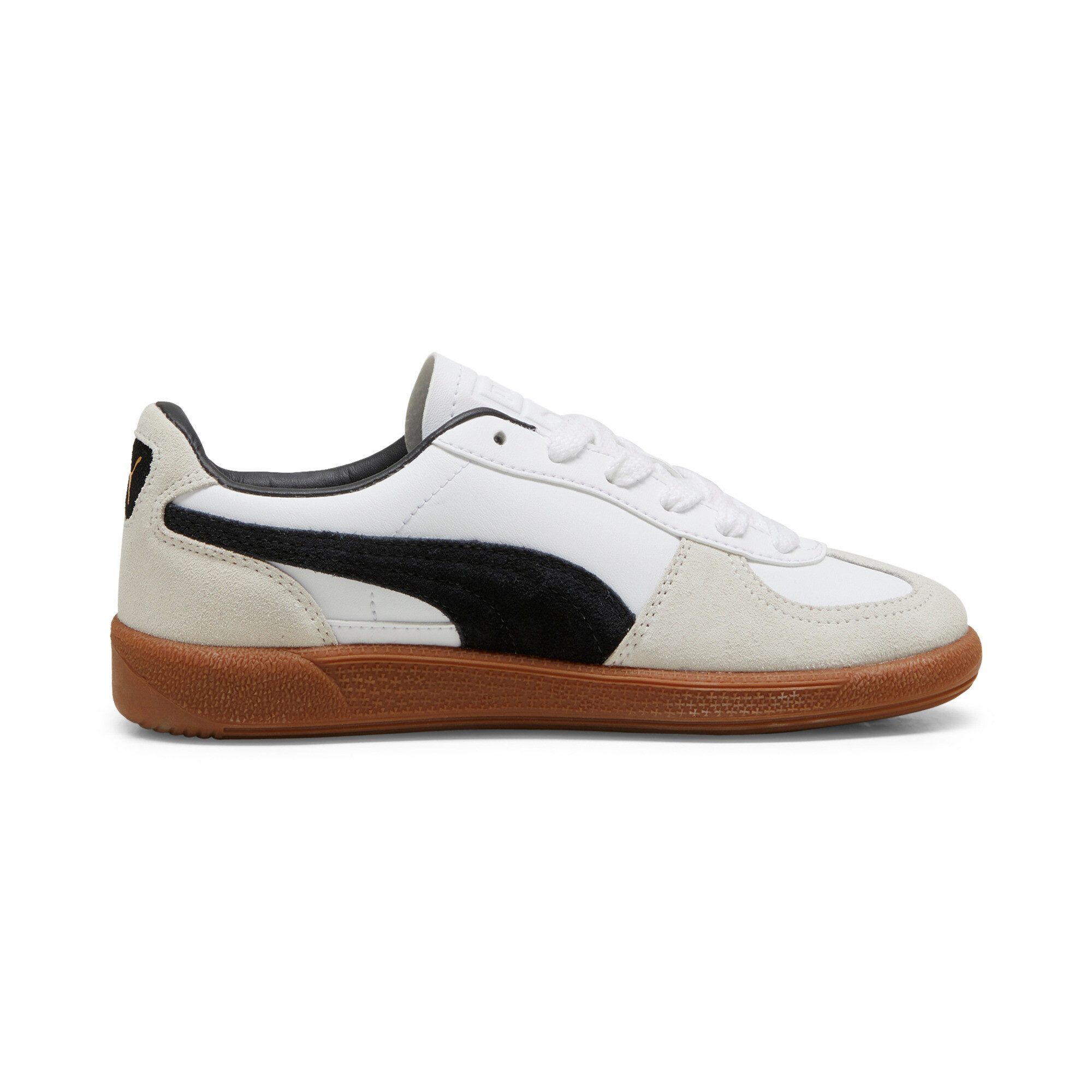 PUMA PALERMO LTH JR Sneaker mit leicht profilierter Gummisohle, mit Schnürung, sportlicher Stil