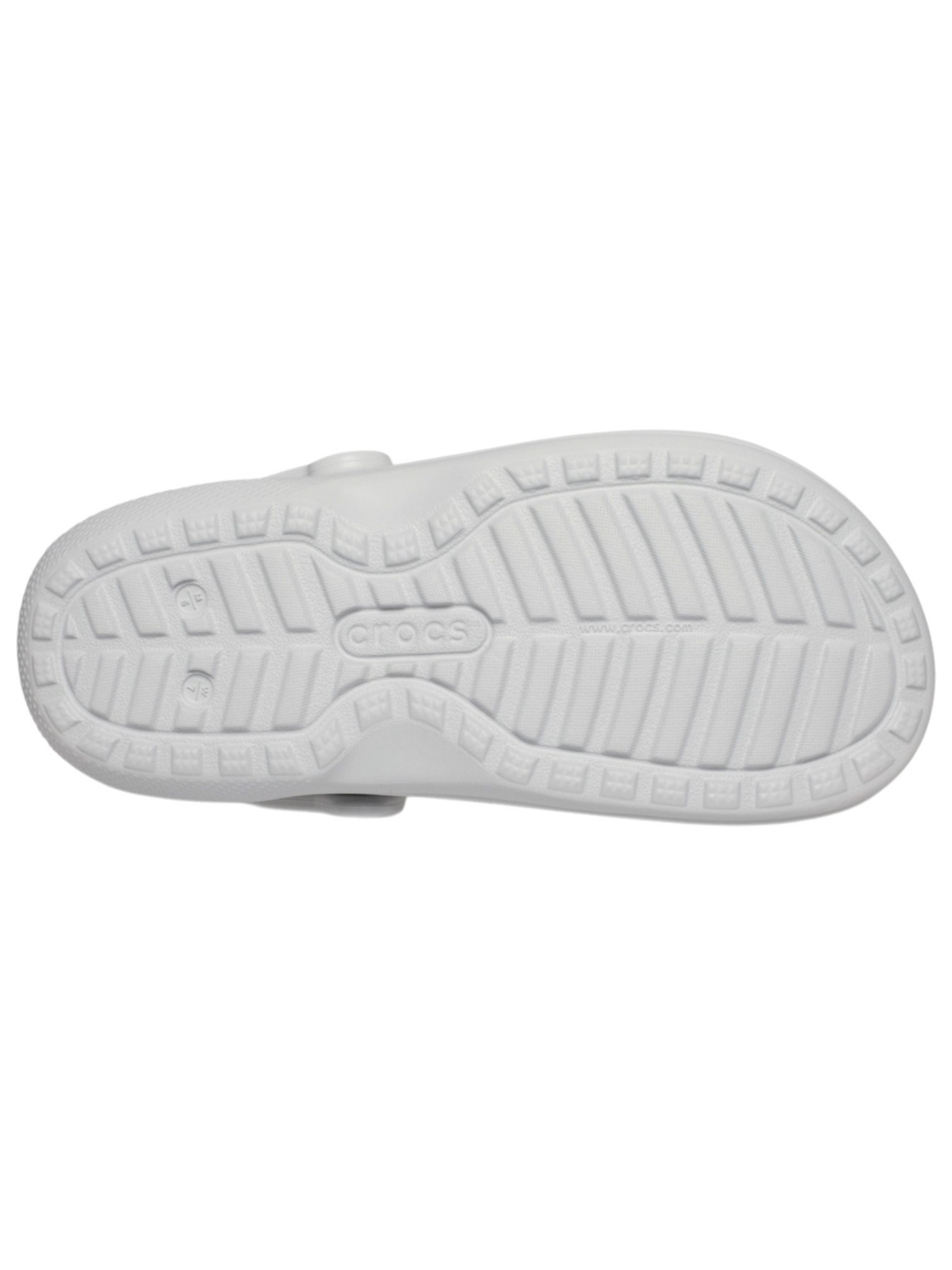 Crocs Sandale Classic Lined Clog (mit Innenfutter) beige/weiss - 1 Paar Badeschuh
