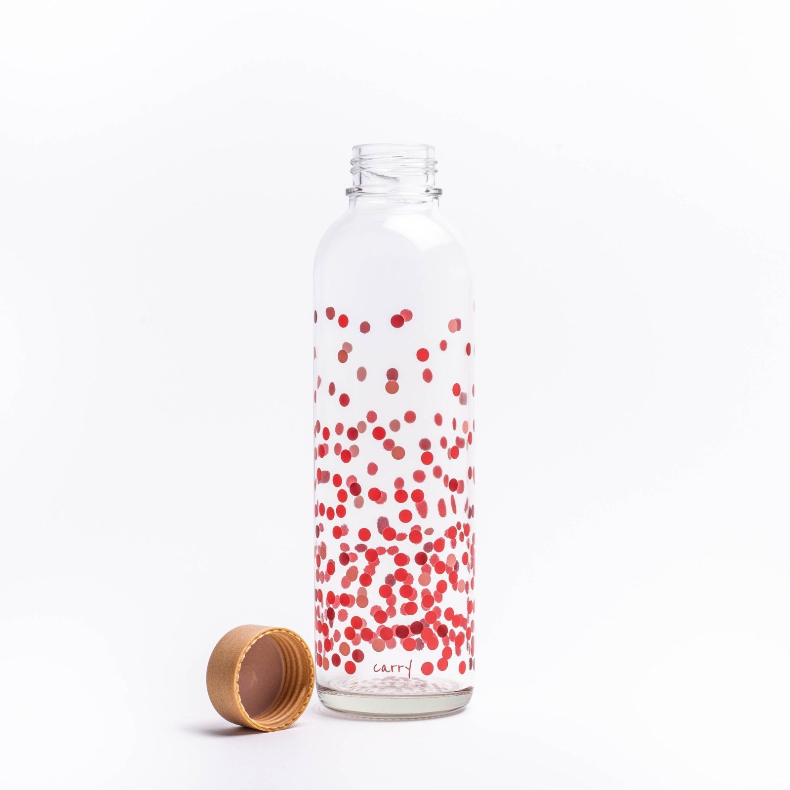 yogabox Trinkflasche CARRY 0.7 l produziert PURE LOVE GLAS, Regional