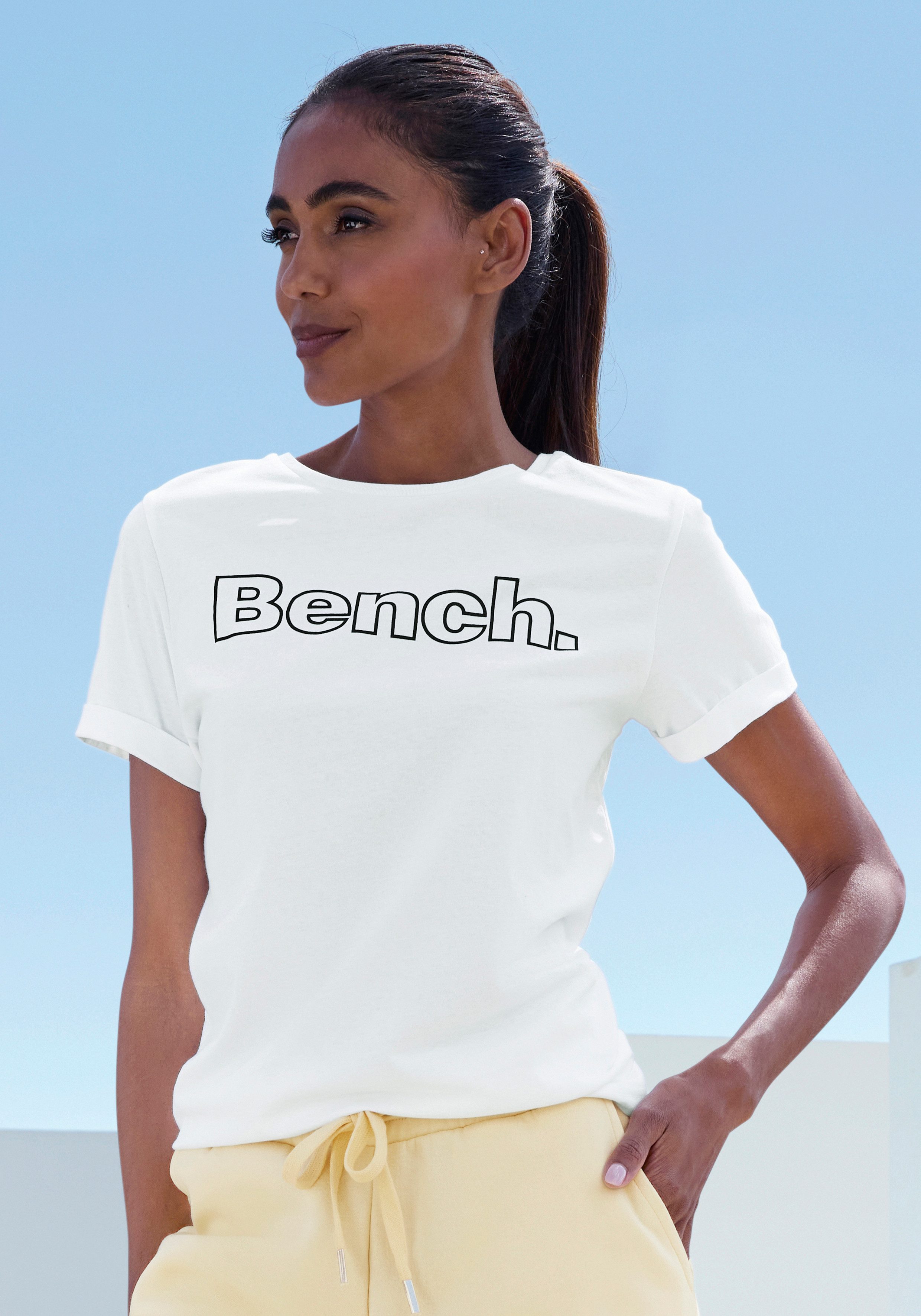 Bench. Loungewear T-Shirt (Packung, 2-tlg) mit günstig online kaufen