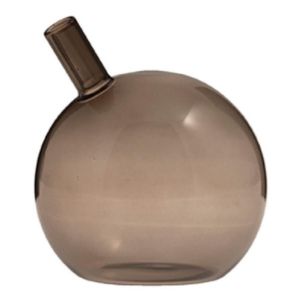 Vase (10cm) Storefactory Glas Rauchbraun Dekovase Nyhamn