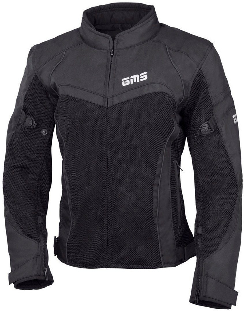 gms Motorradjacke GMS Tara Mesh Damen Motorrad Textiljacke herausnehmbares Innenfutter – Bild 2 von 2