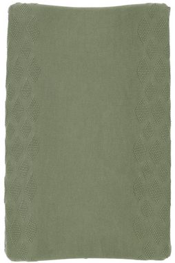 Meyco Baby Wickelauflagenbezug Diamond Forest Green (1-tlg), 50x70cm