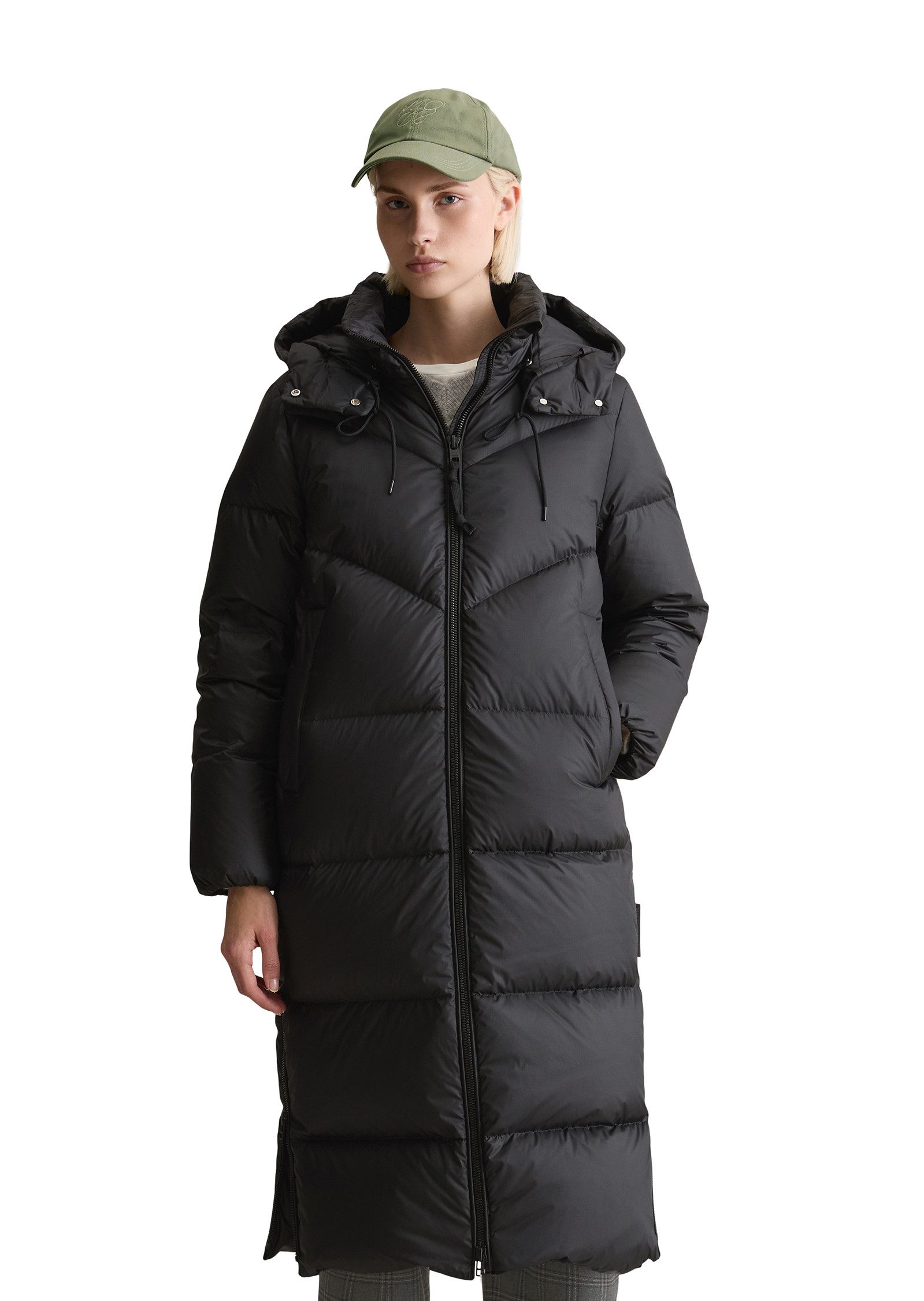 Marc O'Polo DENIM Daunenmantel Wintermantel, 2-Wege-Reißverschluss, günstig online kaufen