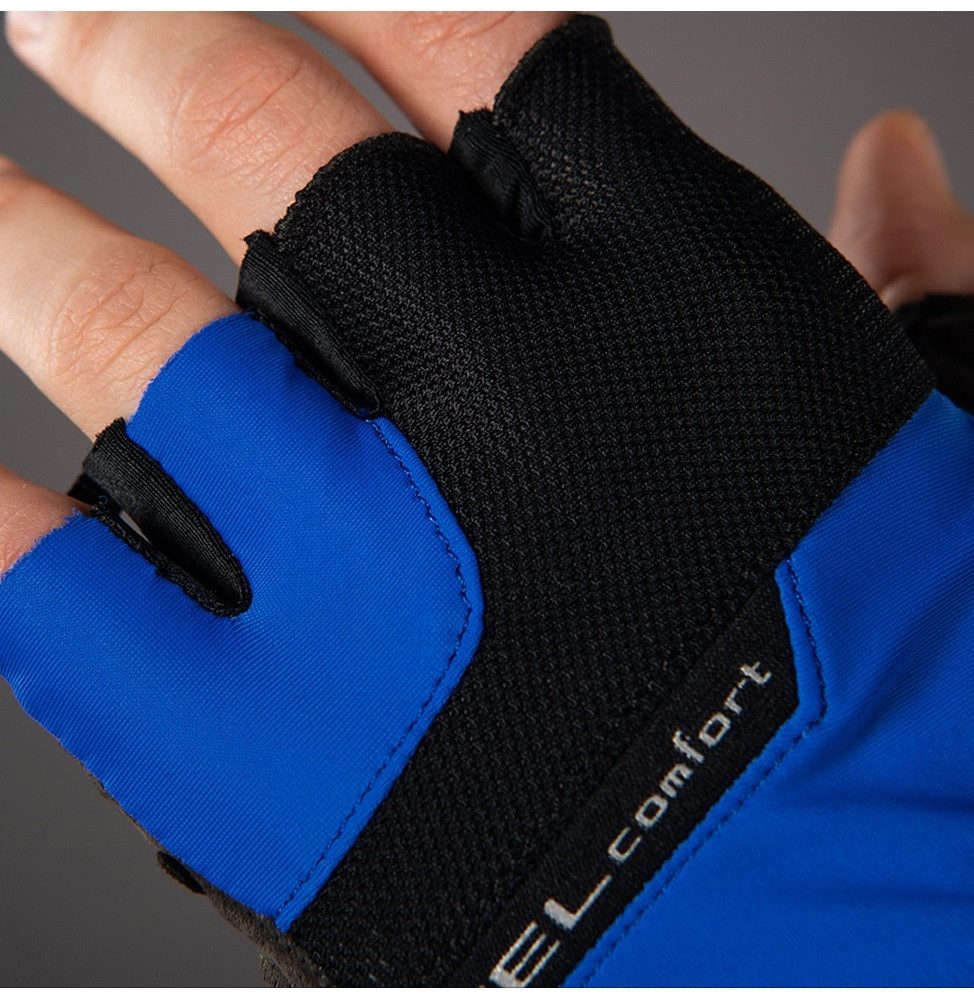 Chiba Fahrradhandschuhe Gel Comfort royalblau - 1 Paar