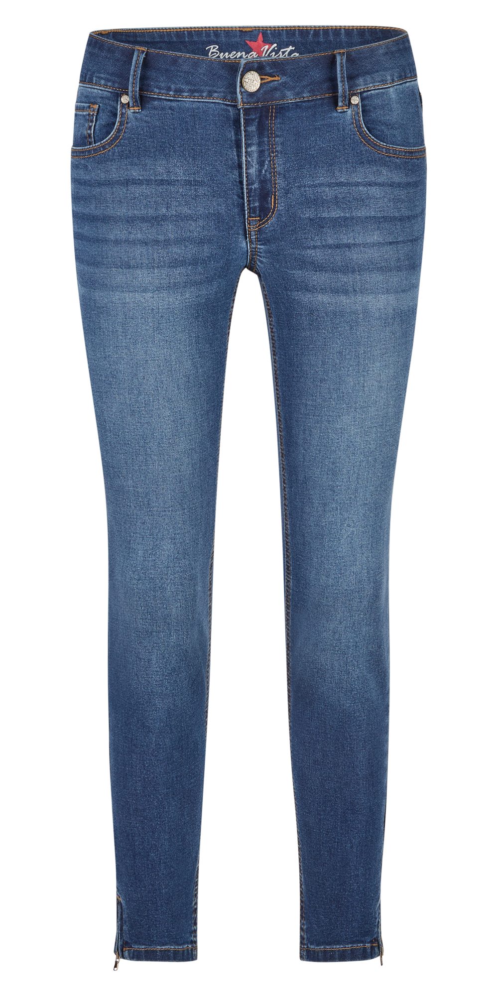 Stretch-Jeans BUENA VISTA ITALY V 7/8 mid stone 2503 B5311 370.2519 - Stretch Denim