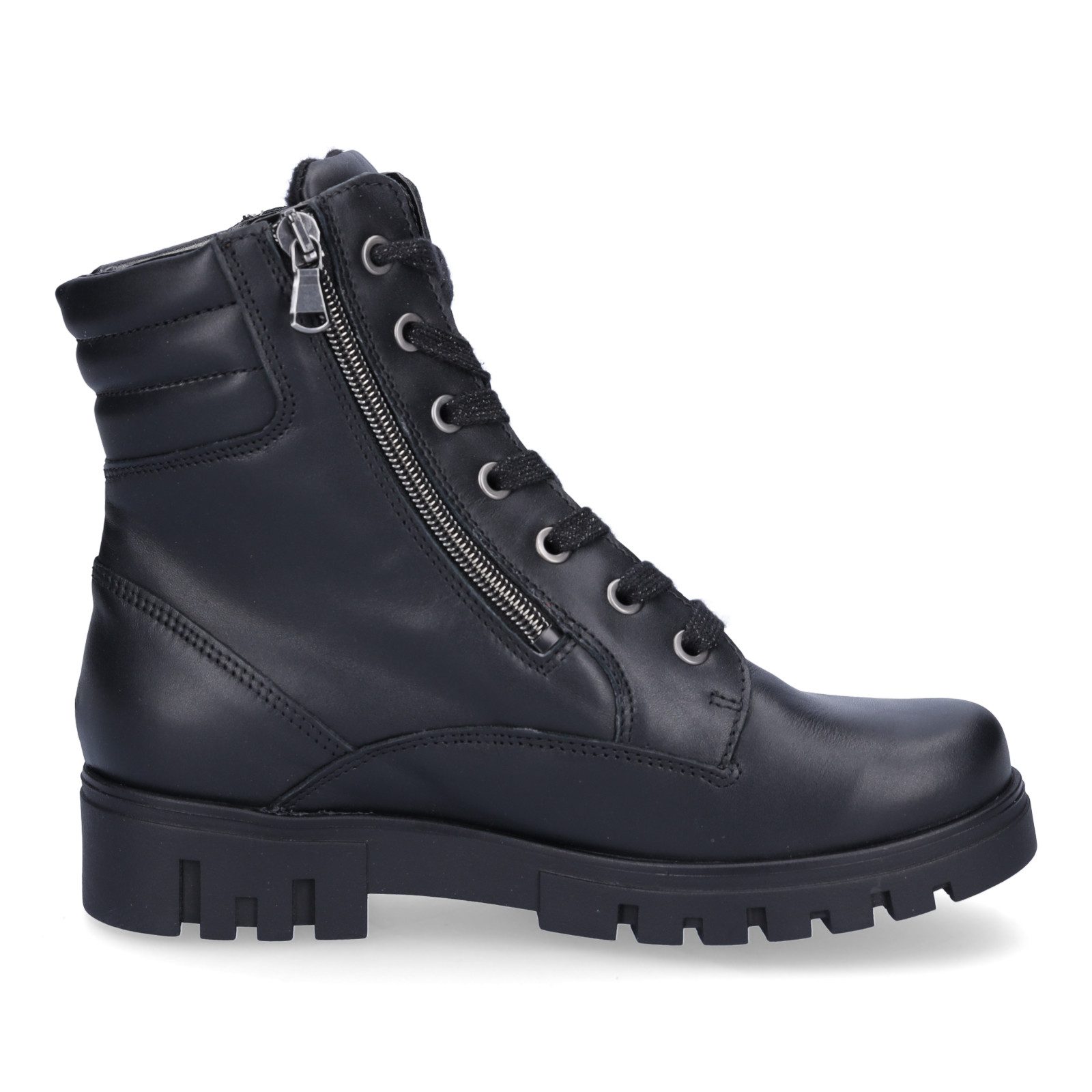 Waldläufer Waldläufer Damen Schnürboot Serena schwarz Schnürboots