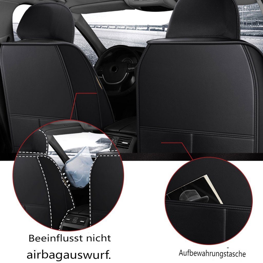 BAYLI Autositzschutz 3er Set Auto Werkstattschoner Autositz, KFZ Sitzbezug  Universal