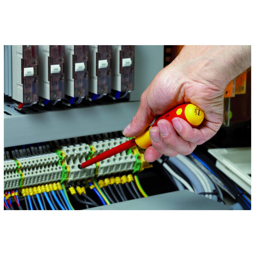 Wiha Schraubendreher Schlitz-Schraubendreher electric 320N SoftFinish