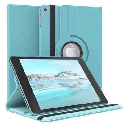 EAZY CASE Tablet-Hülle Rotation Case für Apple iPad Mini 5. Generation 7,9 Zoll, Schutzasche für Tablets Flipcase Hülle Kratzschutz Displayschutz Blau