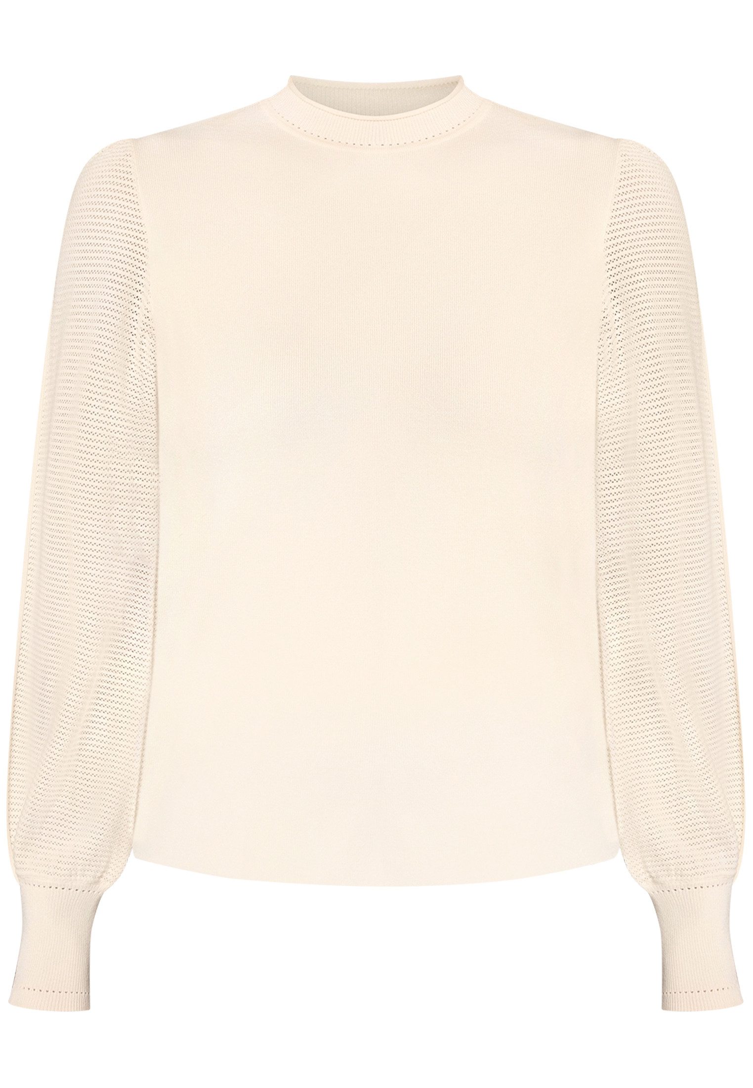 Strickpullover Damen mit hohem Kragen