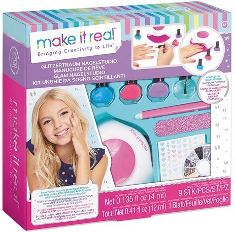 real Make Glitzertraum Nagelstudio it Kreativset