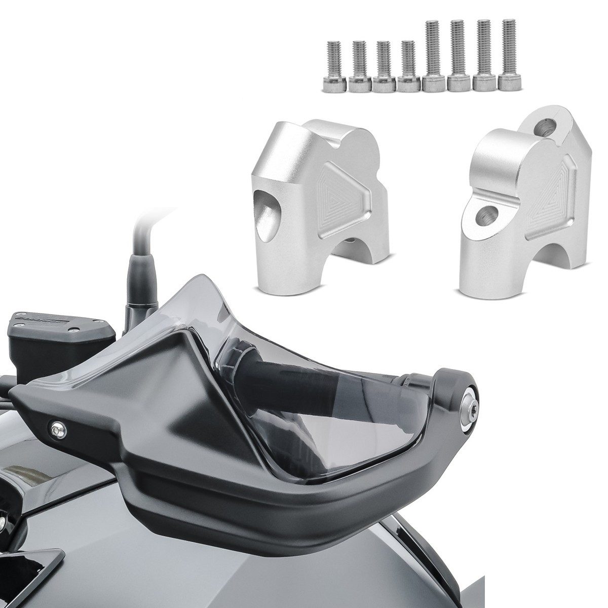 Sitzbank Set Lenkererhöhung + Handprotektoren S2