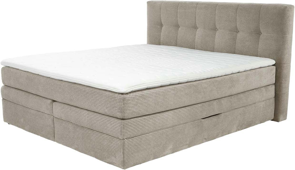 Jockenhöfer Gruppe Boxspringbett "Amy", mit Bettkasten und Kaltschaum-Toppe günstig online kaufen