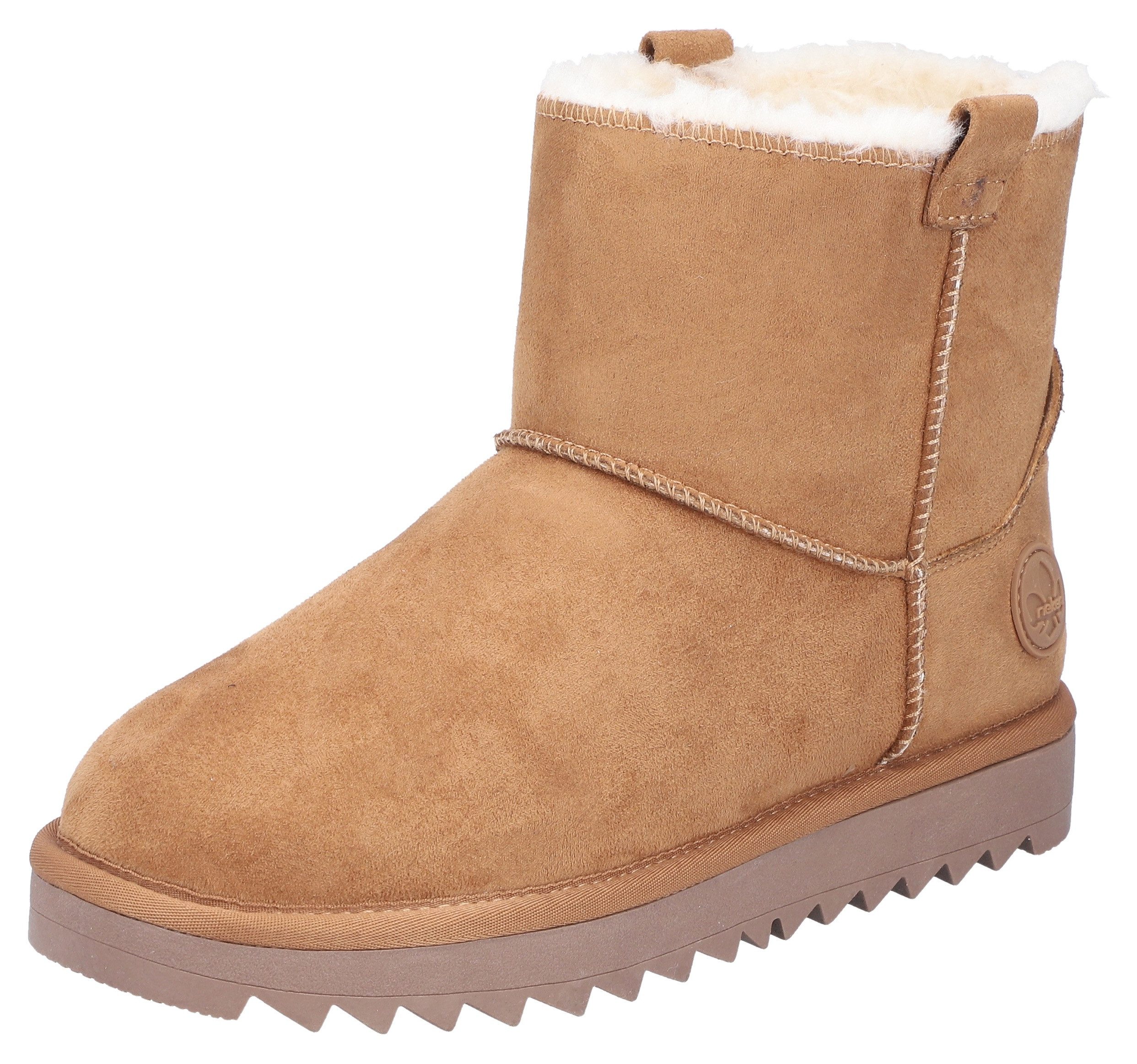 Rieker Winterboots Plateauboots, Winterstiefelette, mit Anziehlaschen günstig online kaufen