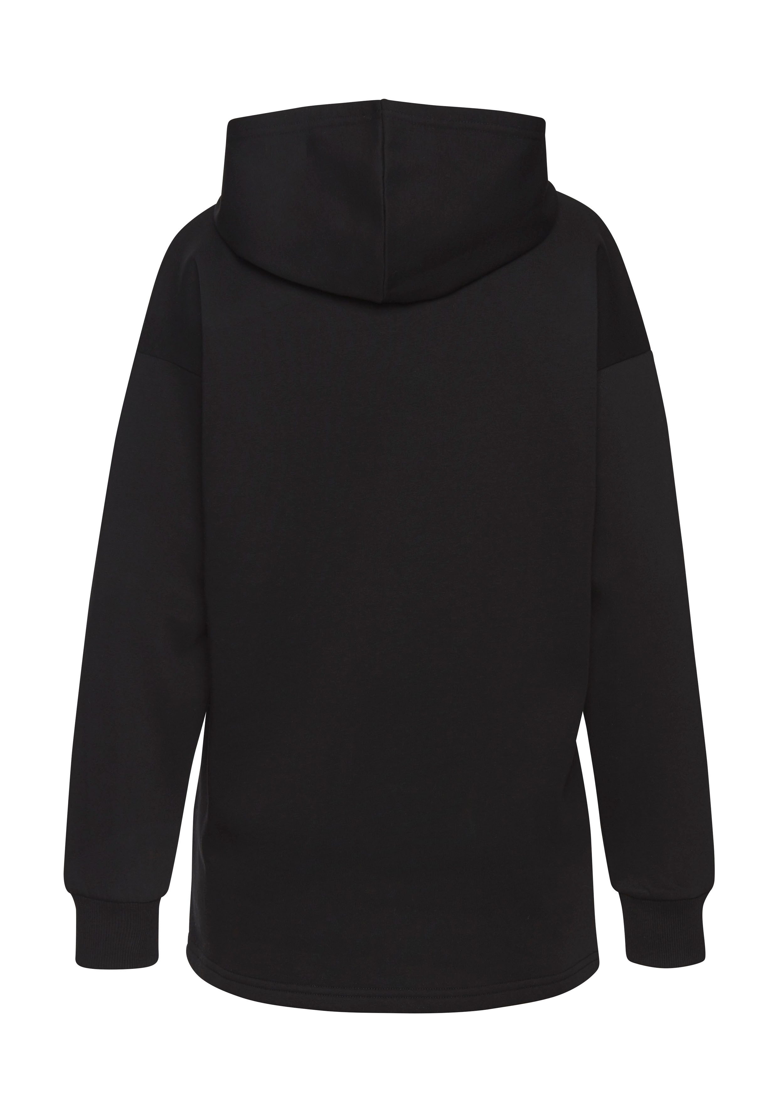 LASCANA Hoodie Lounge-/Kapuzenpullover mit Print vorne, Loungewear