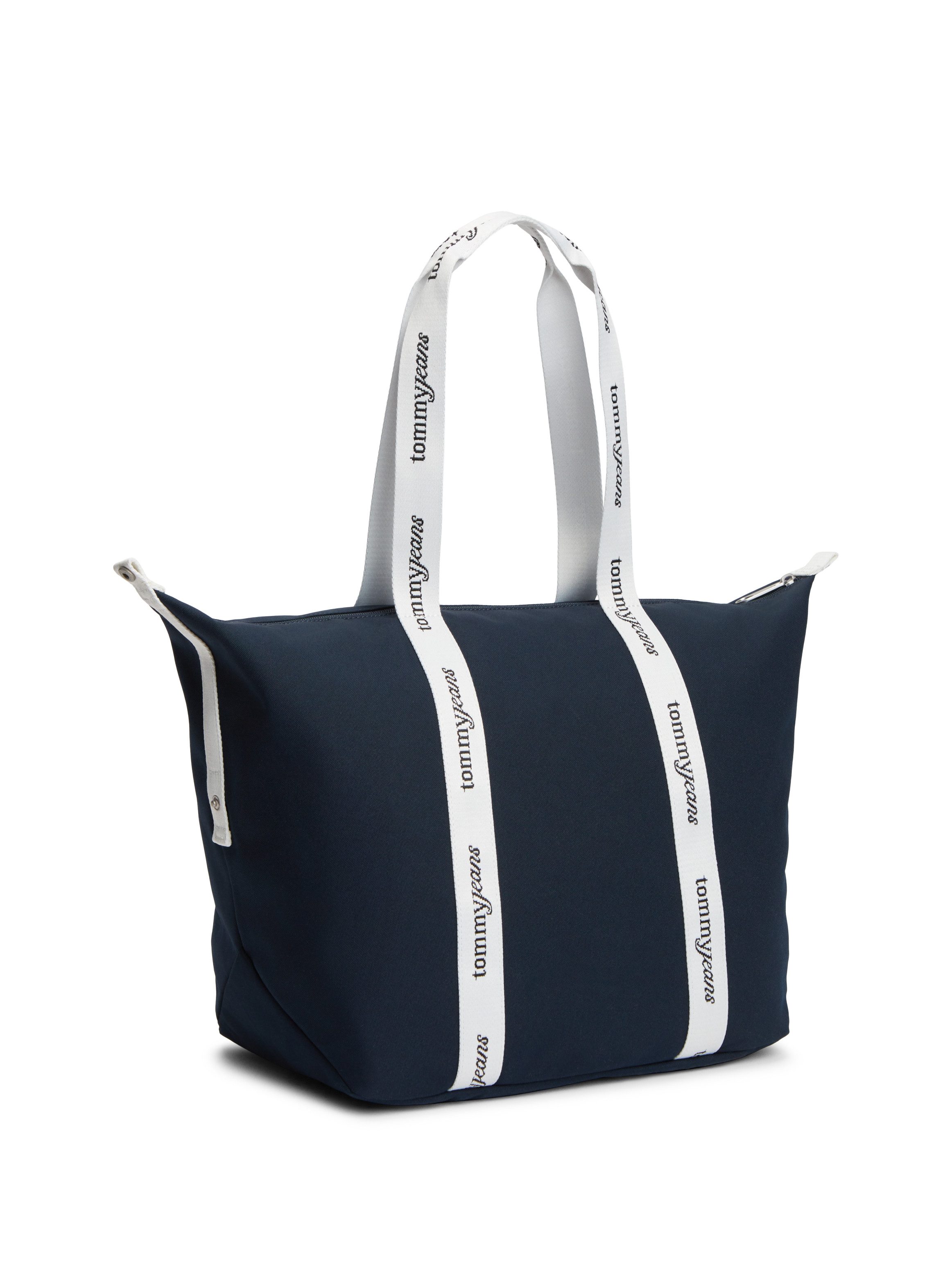 Tommy Jeans Tragetasche TJW ESS DAILY TOTE, Schultertasche, Shopper mit kontrastiven Henkeln