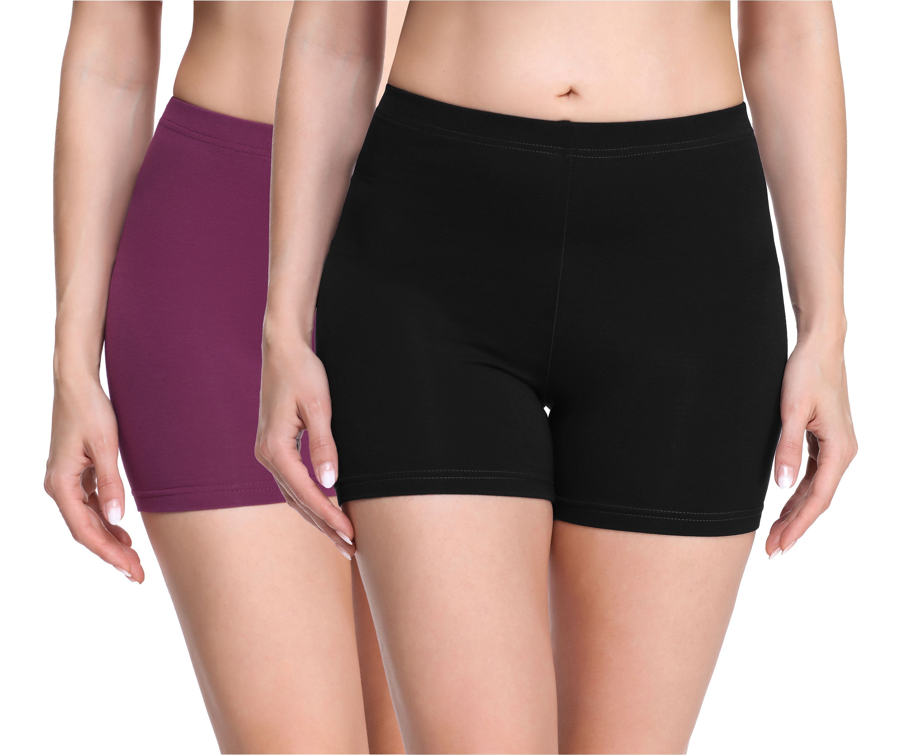 Leggings Damen Shorts Radlerhose Hotpants MS10-283