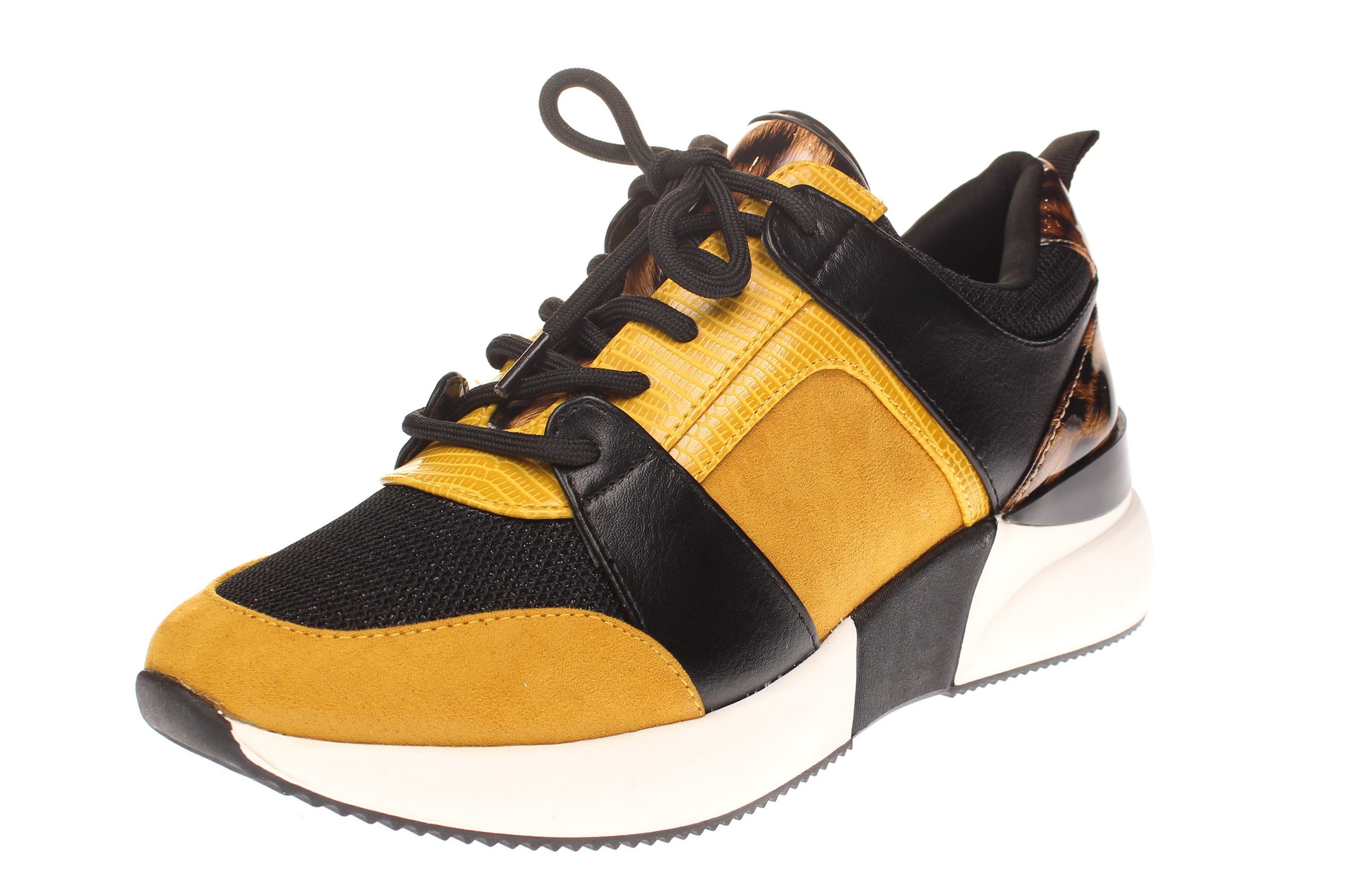 La Strada 1807433 - Damen Schuhe Sneaker - 6080-ocher-blk-multi Sneaker