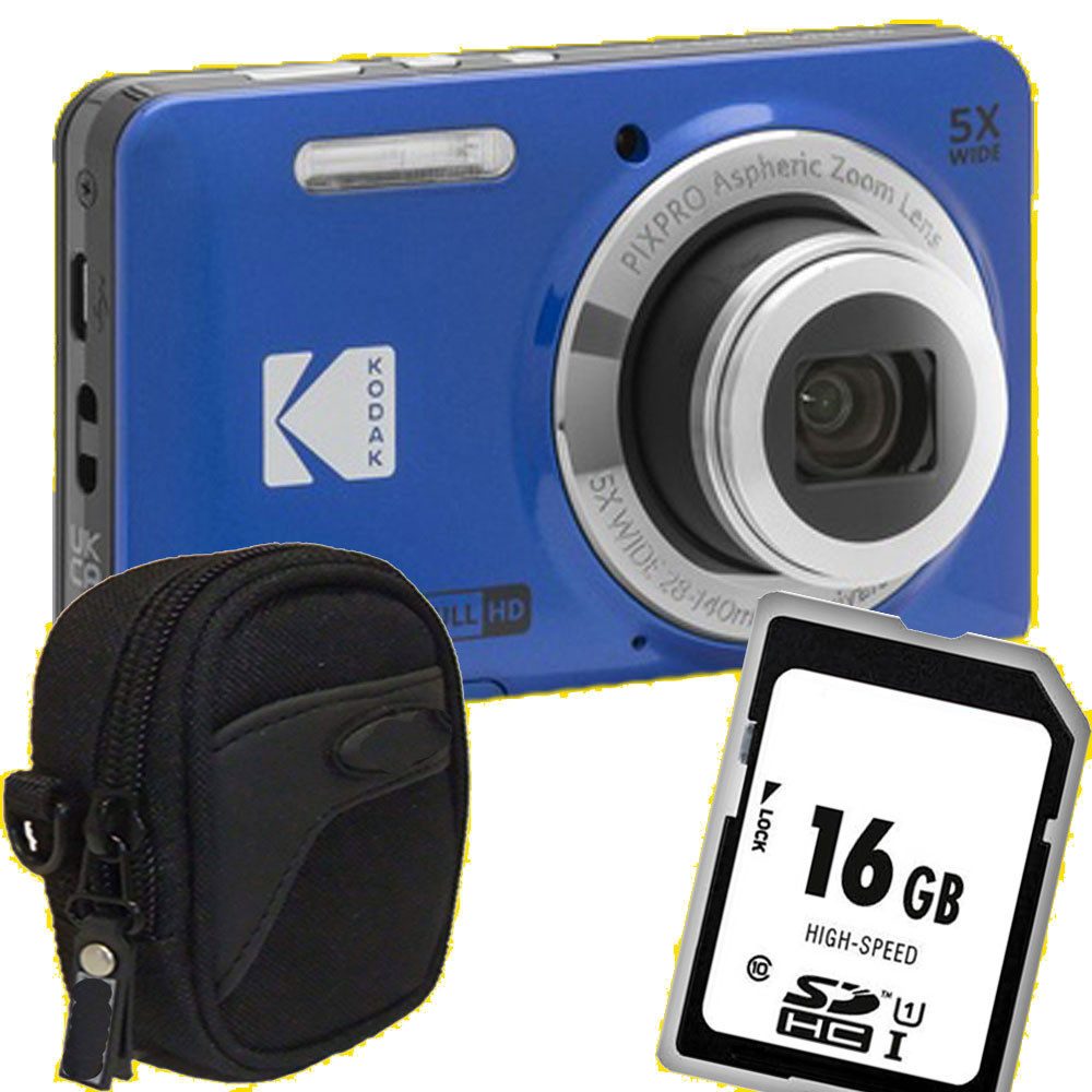 Kodak PixPro FZ55 blau Kompaktkamera Kompaktkamera