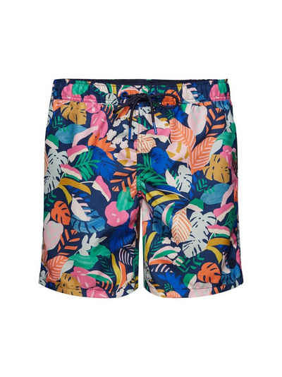 Esprit Badeshorts »Bade-Shorts mit tropischem Print«