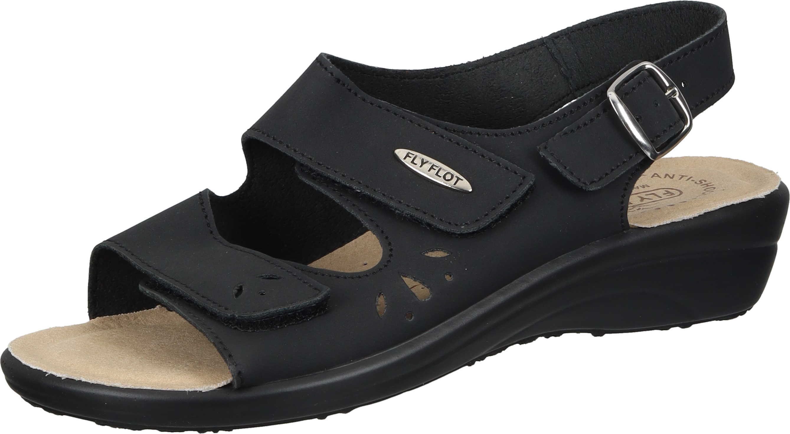 Fly Flot Sandaletten Sandalette aus strapazierfähigem Synthetik