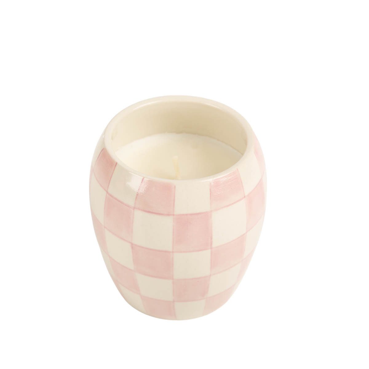 Paddy Wax Duftkerze Paddywax Checkmate Duftkerze Lilac Sojawachs, Keramik, 75 Std (1-tlg)