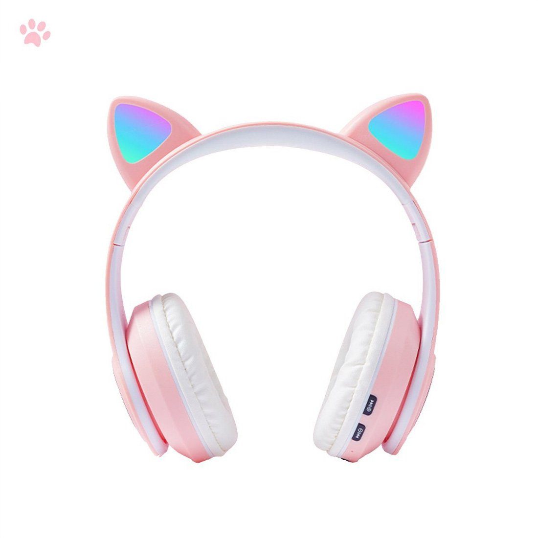 Mädchen, Bluetooth-Kopfhörer für Rosa DAYUT Headset Gaming-Headset,