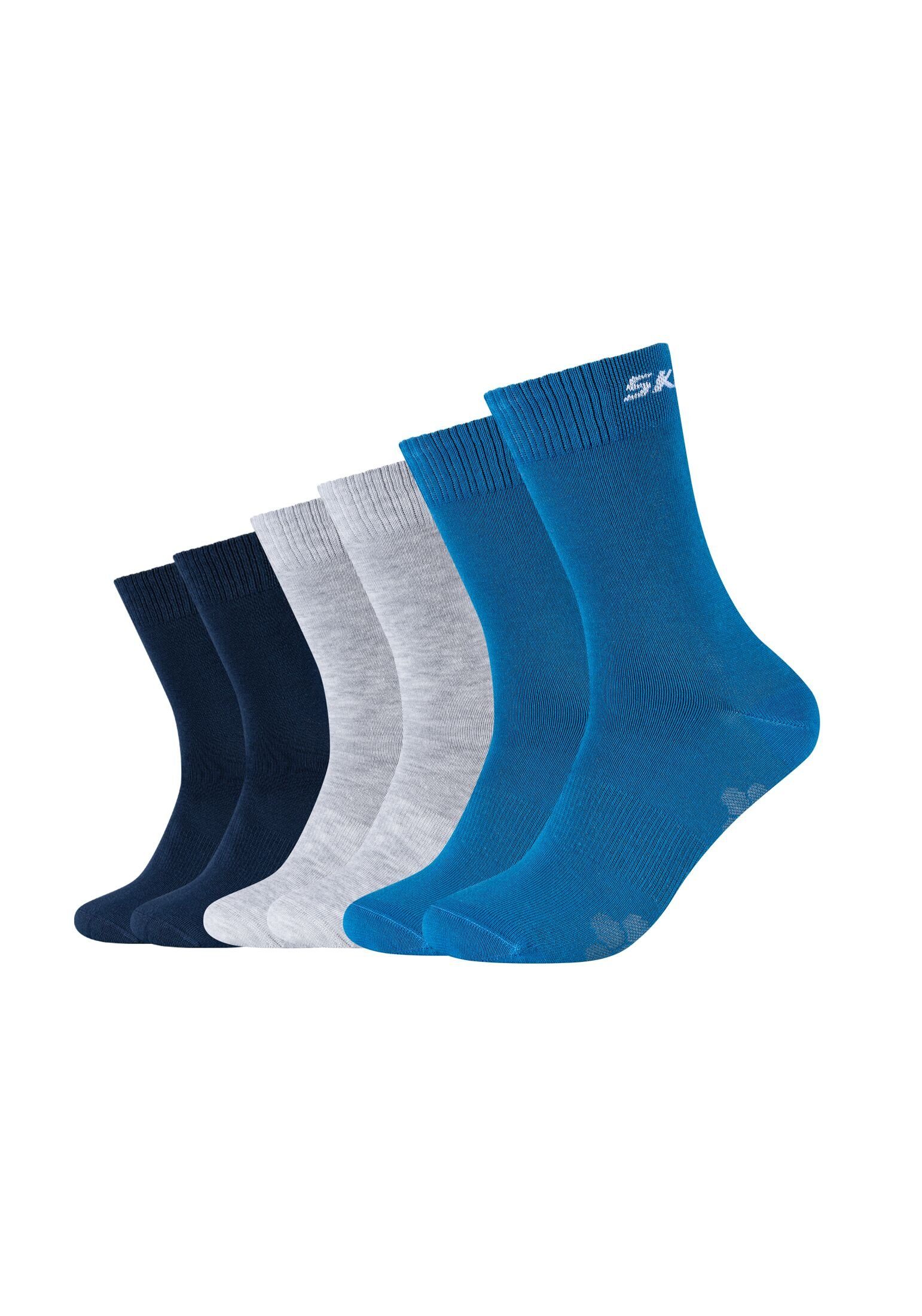 Skechers Pack Socken 6er Socken vallarta blue