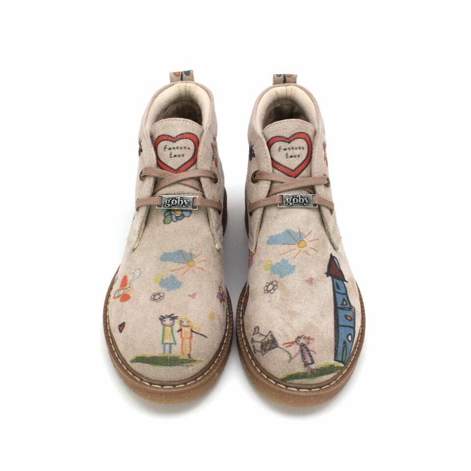 LaMarta Damenstiefel Vegan, Schnürboots, stiefeletten Schnürstiefel