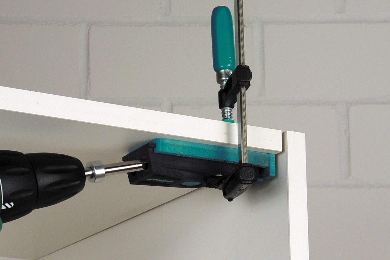 Wolfcraft Bohrlehre Wolfcraft Undercover Jig Bohrlehre Komplettset