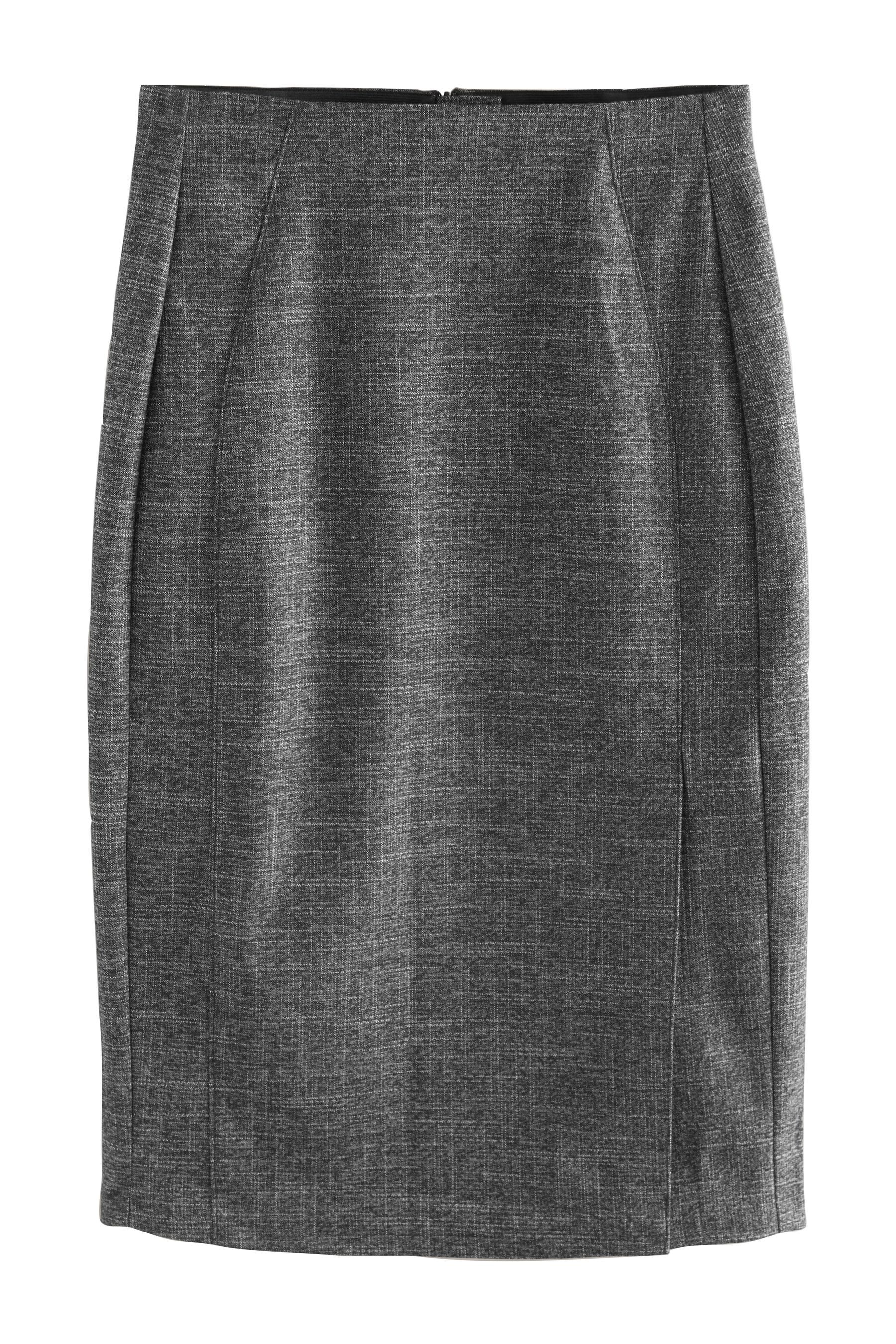 Next Bleistiftrock Bleistiftrock mit Kreuzschraffur (1-tlg)