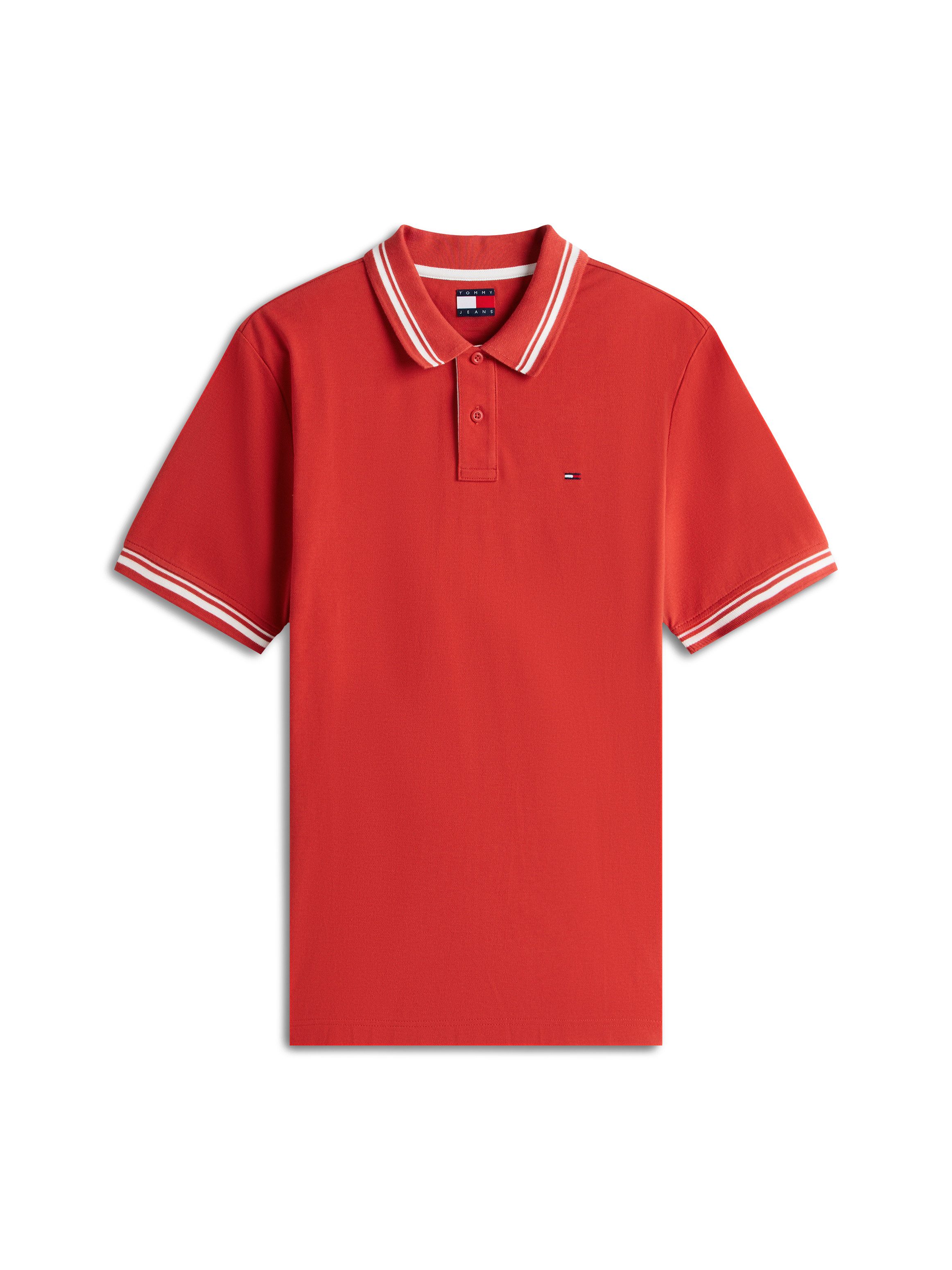 Tommy Jeans Poloshirt TJM REG TIPPED POLO EXT Mit Rundhalsausschnitt – Bild 4 von 5