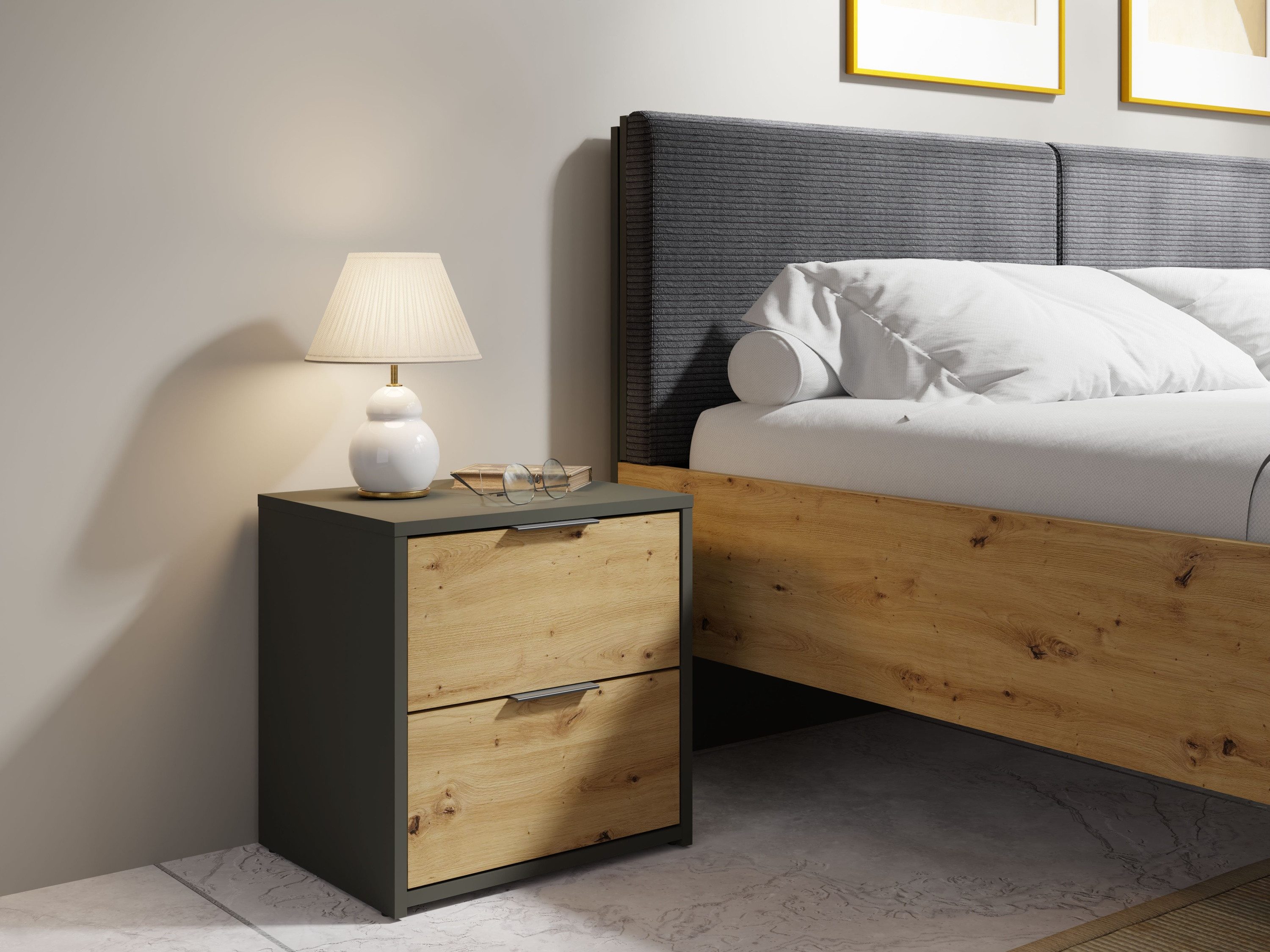 Nachttisch Nachtkonsole, Nachtschrank, Nachtkommode, Betttisch