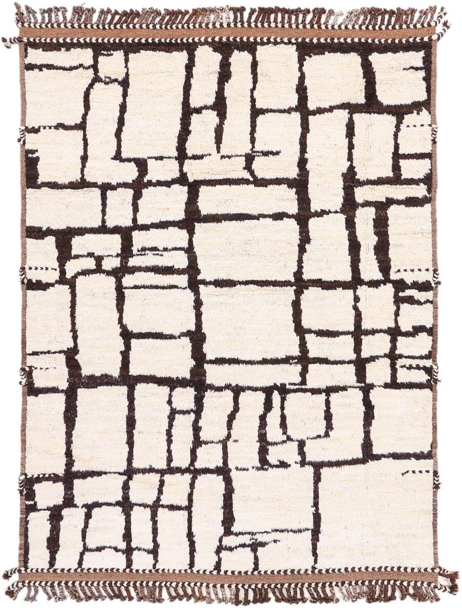 Handgeknüpfter Moderner Orientteppich Nain 20 Berber Maroccan Orientteppich, 213x289 Trading, Atlas rechteckig, mm Höhe: