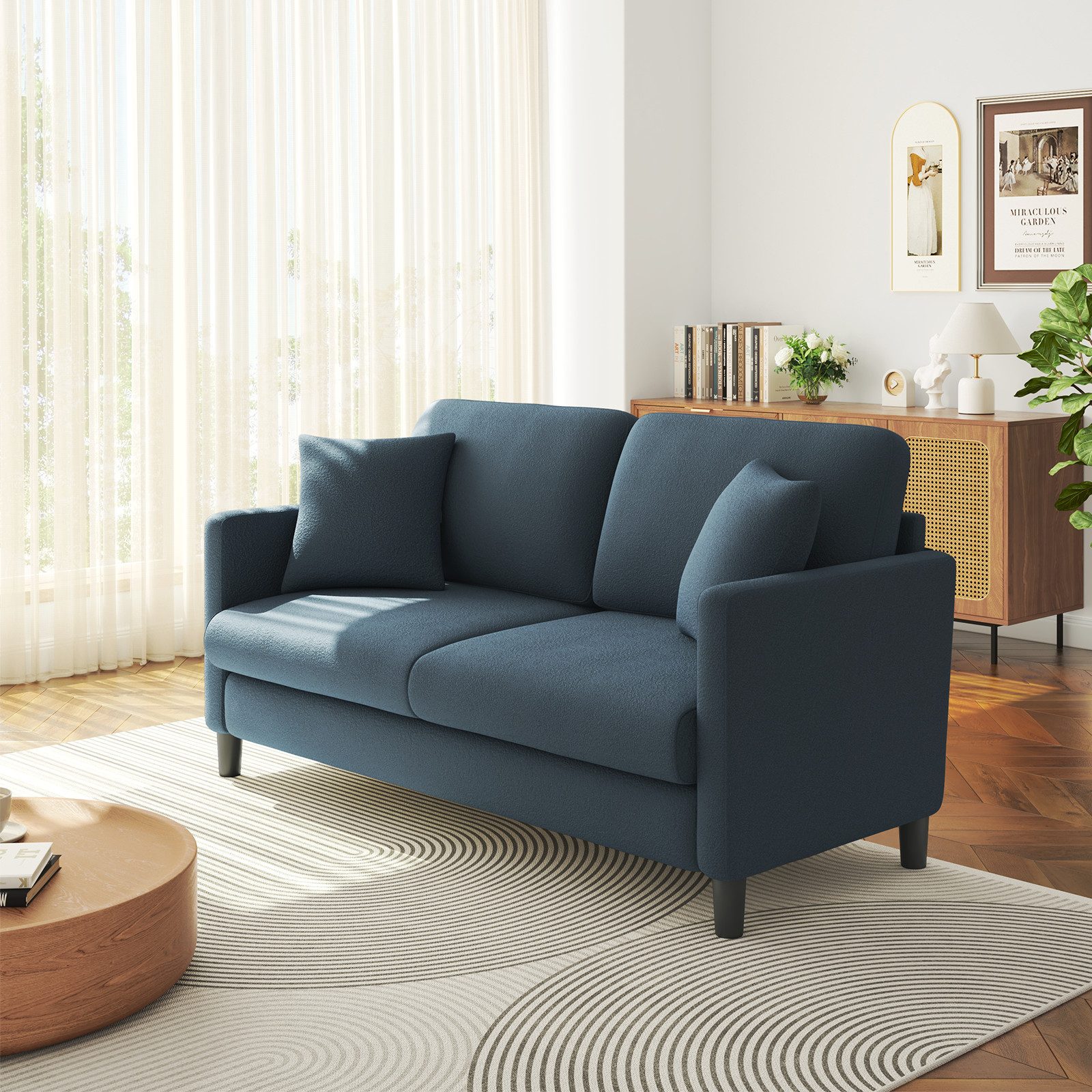 Vesgantti Sofa 3/2 Sitzer Sofa Gästesofa Modern Couch 3er/2er Sitzsofa mit günstig online kaufen