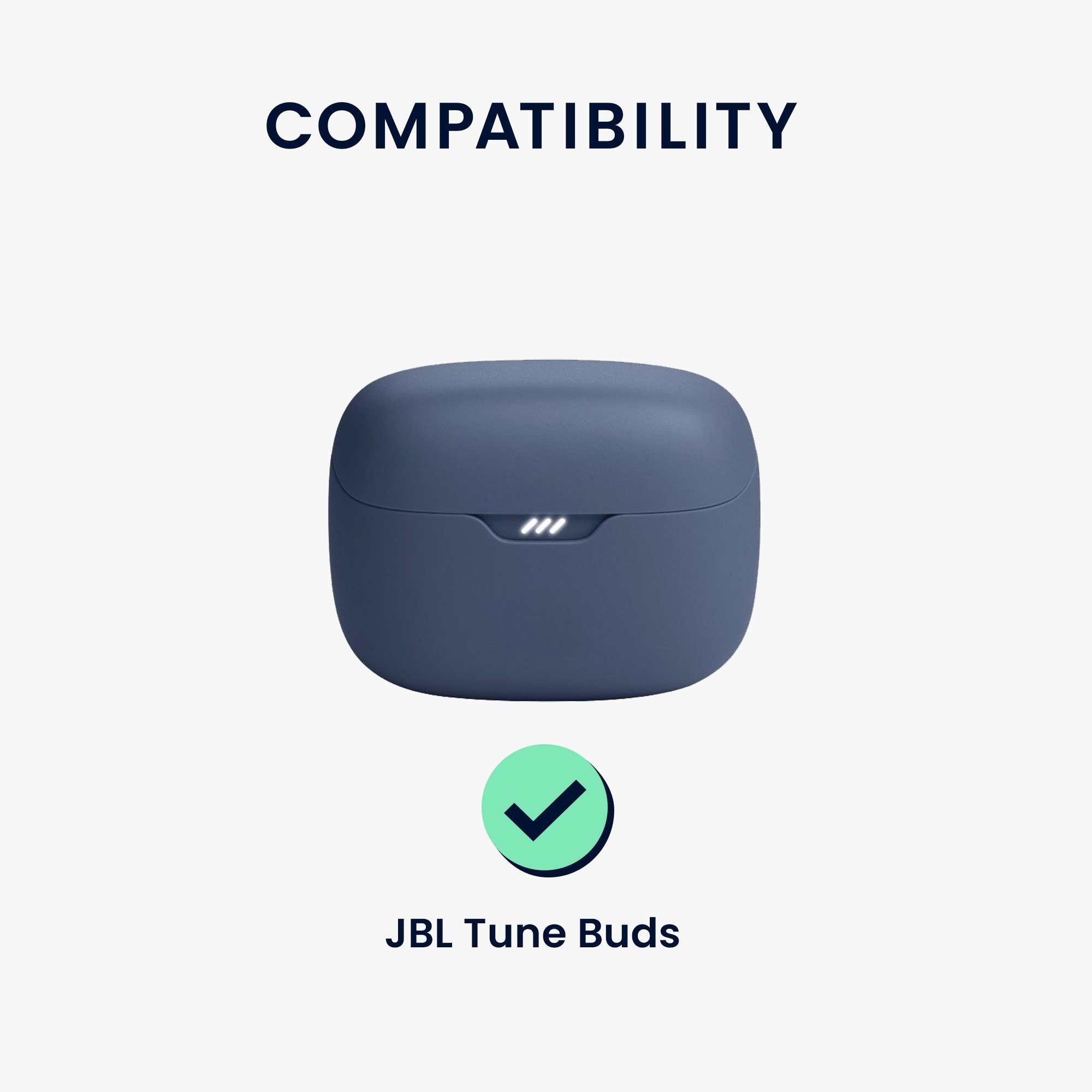 kwmobile Etui Hülle für JBL Tune Buds, Silikon Schutzhülle Etui Case Cover günstig online kaufen
