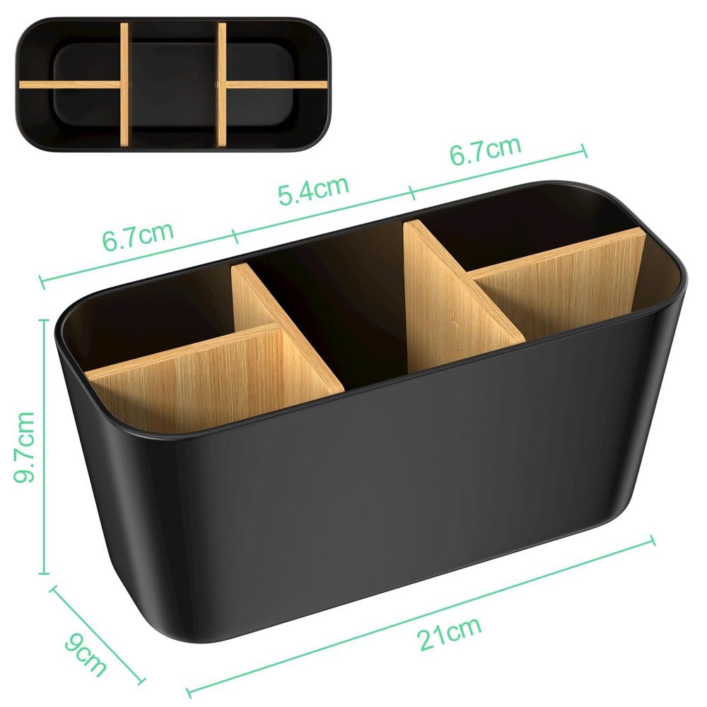 TUWENA Zahnbürstenhalter 5-Fach Toothbrush Holder,Multifunktional Elektrische Zahnbürstenhalter
