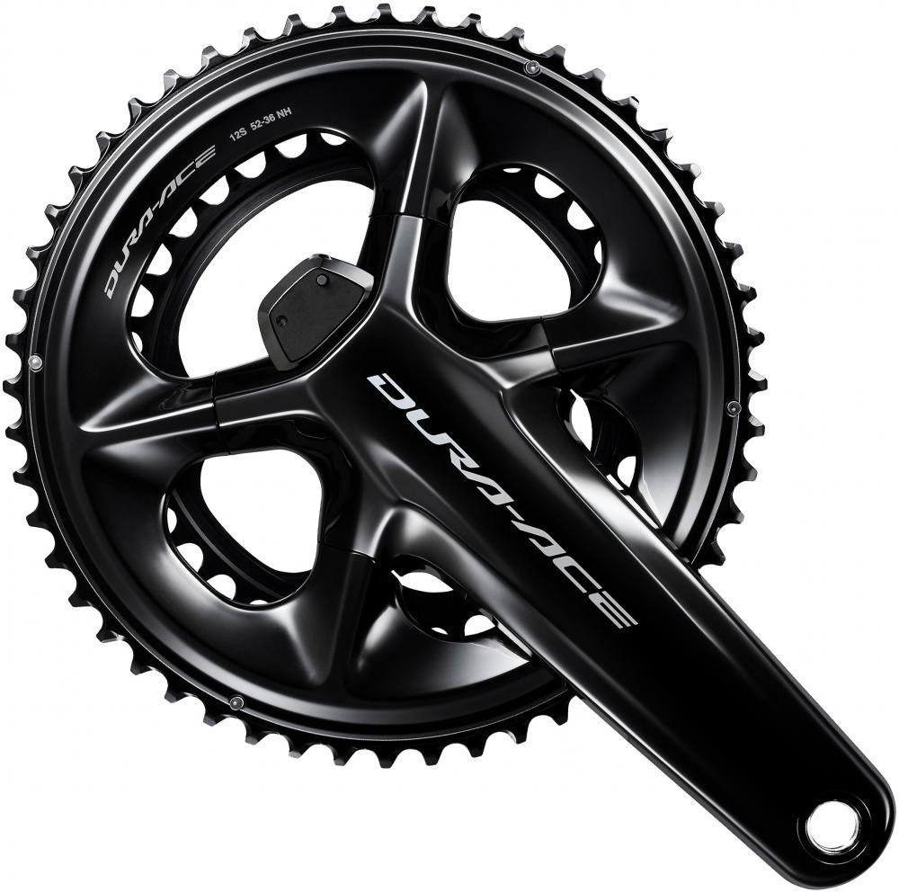 Fahrradkurbel SHIMANO Kurbelgarnitur DURA-ACE FC-R9200-P Powermeter - 170 mm, 52-36