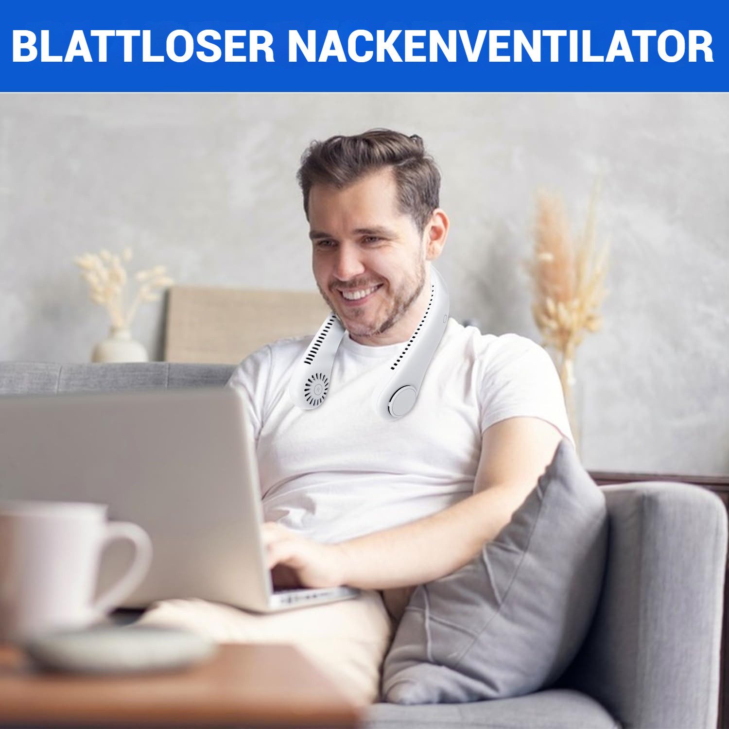 BlingBin Mini USB-Ventilator Hals Ventilator Mini günstig online kaufen