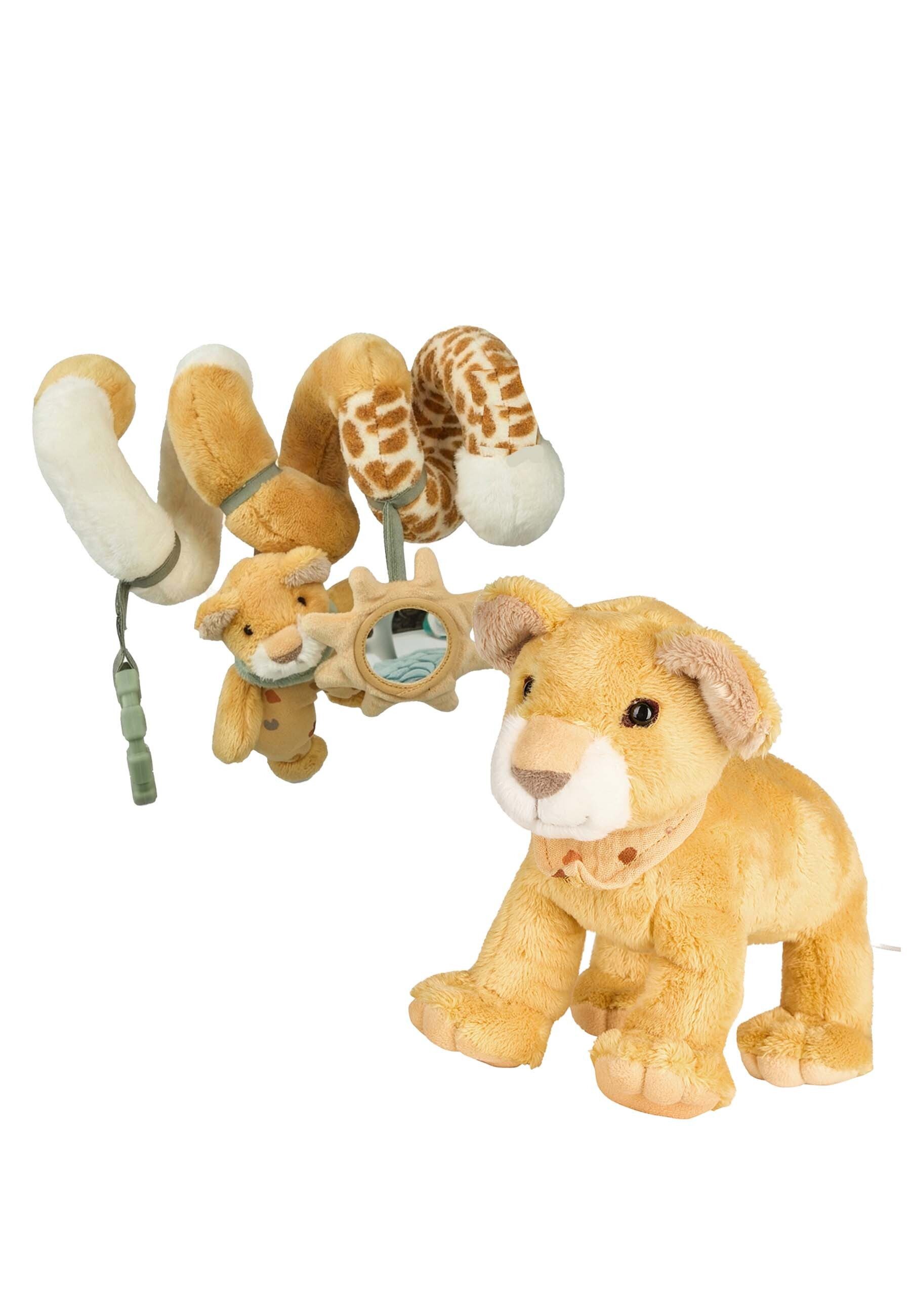 Sterntaler® Kuscheltier Multipack Spielwaren LÖWE Leo (Spar-Set, 2-St., Set bestehend aus mittlerer Spieluhr und Spielzeugspirale), Set bestehend aus mittlerer Spieluhr und Spielzeugspirale.