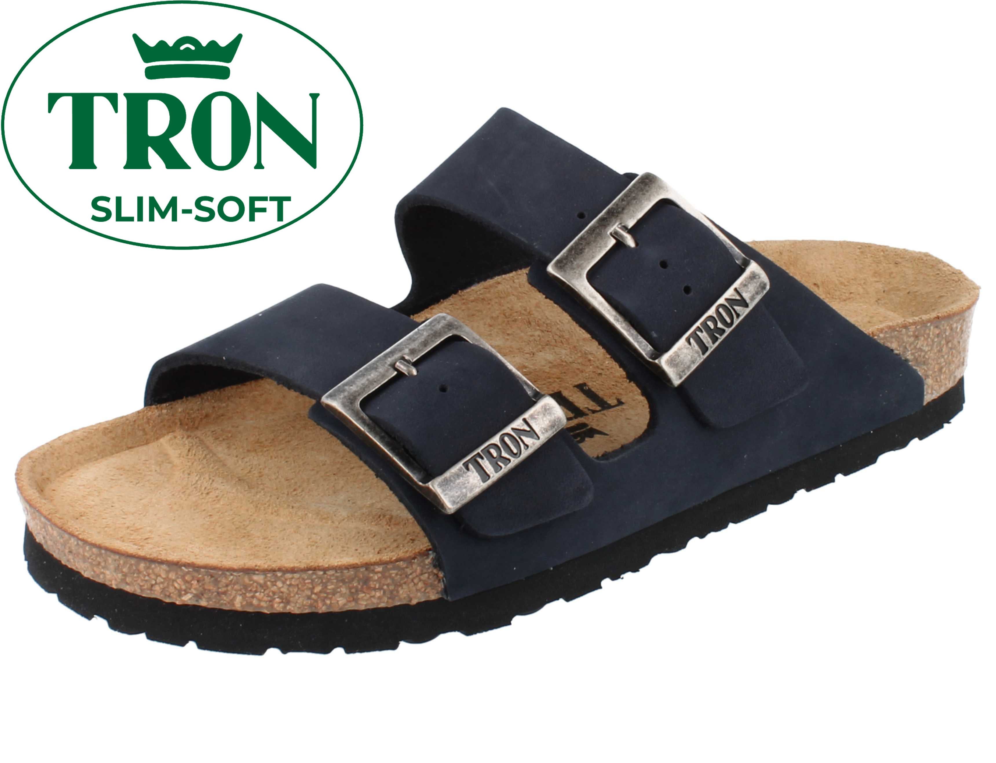 Tron TRON Pampelonne slim Soft Damen Herren Tieffußbett Pantolette Pantolette Atmungsaktiv