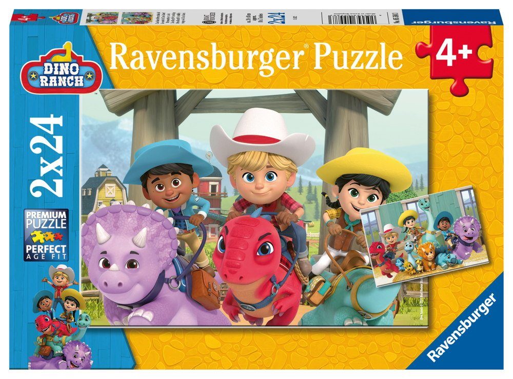 24 Ranch Puzzleteile Puzzle 05588, x Dino Ravensburger Teile Freundschaft 2 Puzzle 24