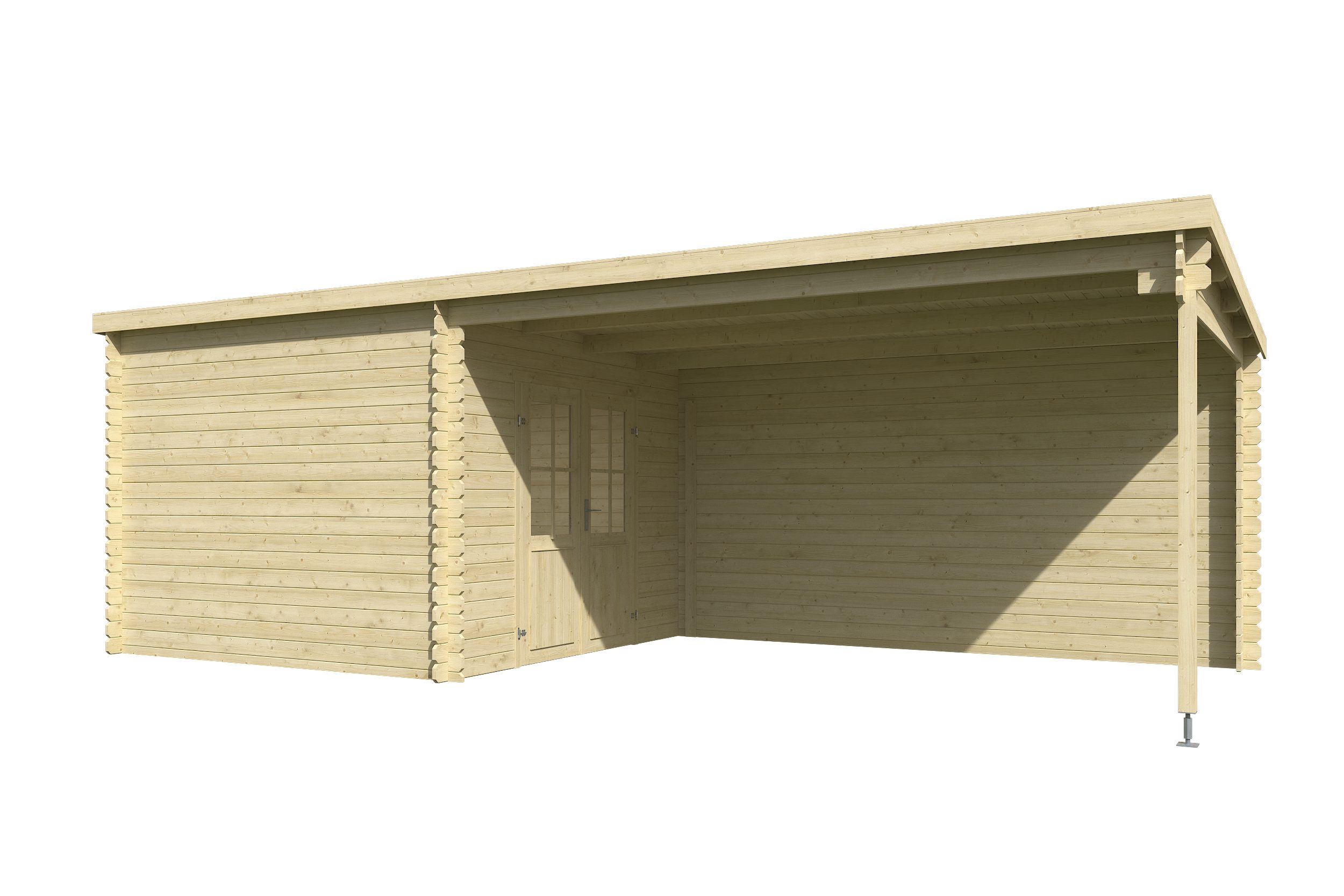 Nordic Holz Montagezubehör ST LOUIS Bausatz, Bausatz zum verlegen der Tür