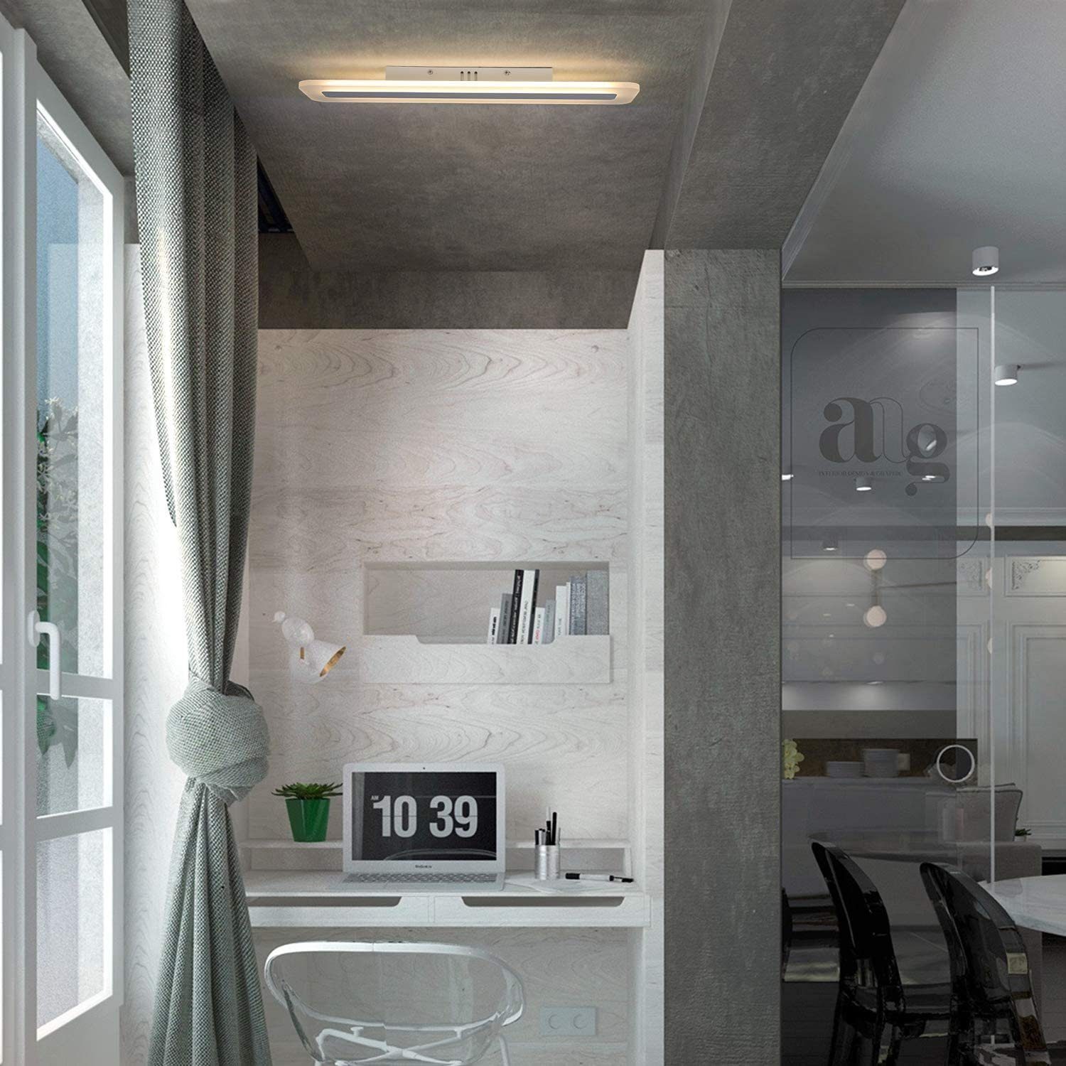 Nettlife LED Deckenleuchte Panel dimmbar mit günstig online kaufen